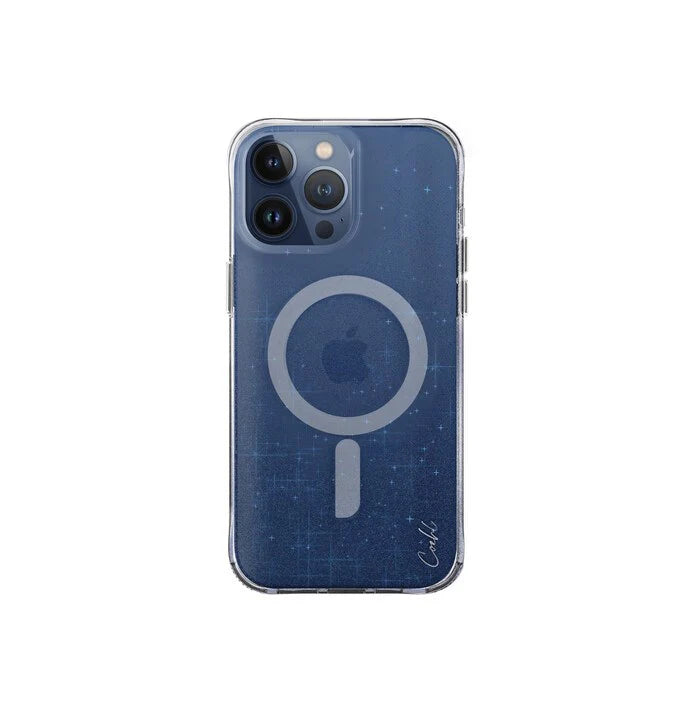 Uniq Coehl iPhone 15 Pro 6.7 (2023) Magnetic Charging Lumino - PRUSSIAN BLUE