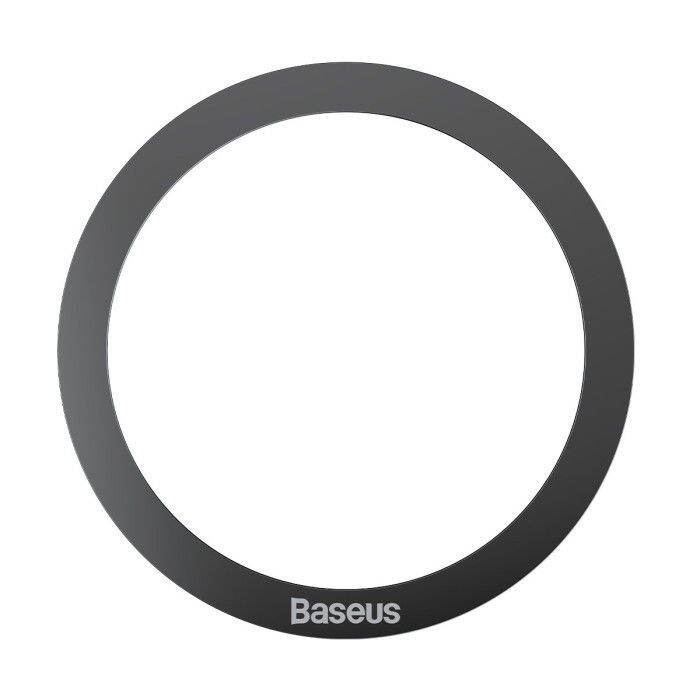 BASEUS Halo Series 2Pcs/Pack Magnetic Metal Ring Ultra Thin Black