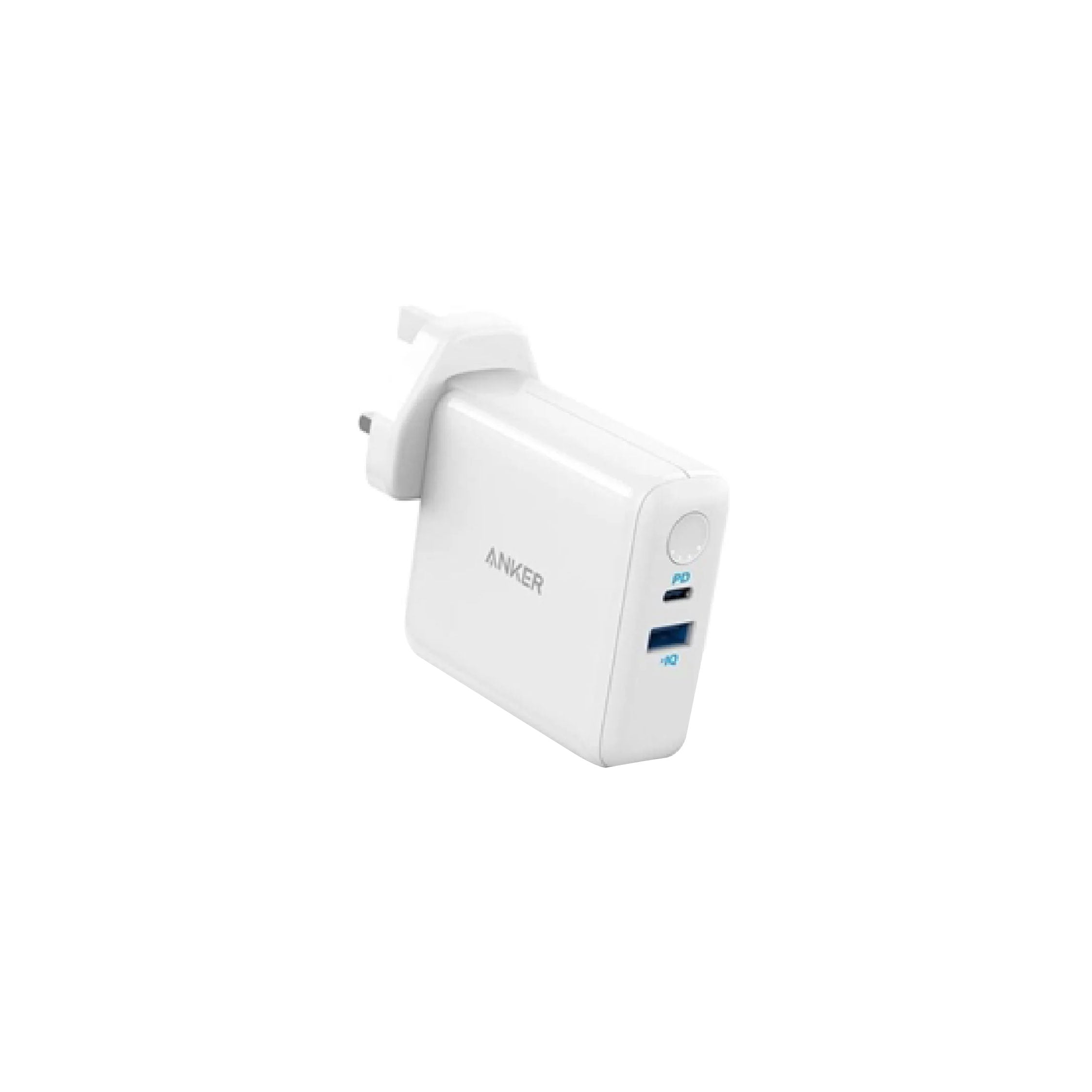 Anker Powercore Battery and Wall Carger 4850 mAh - White