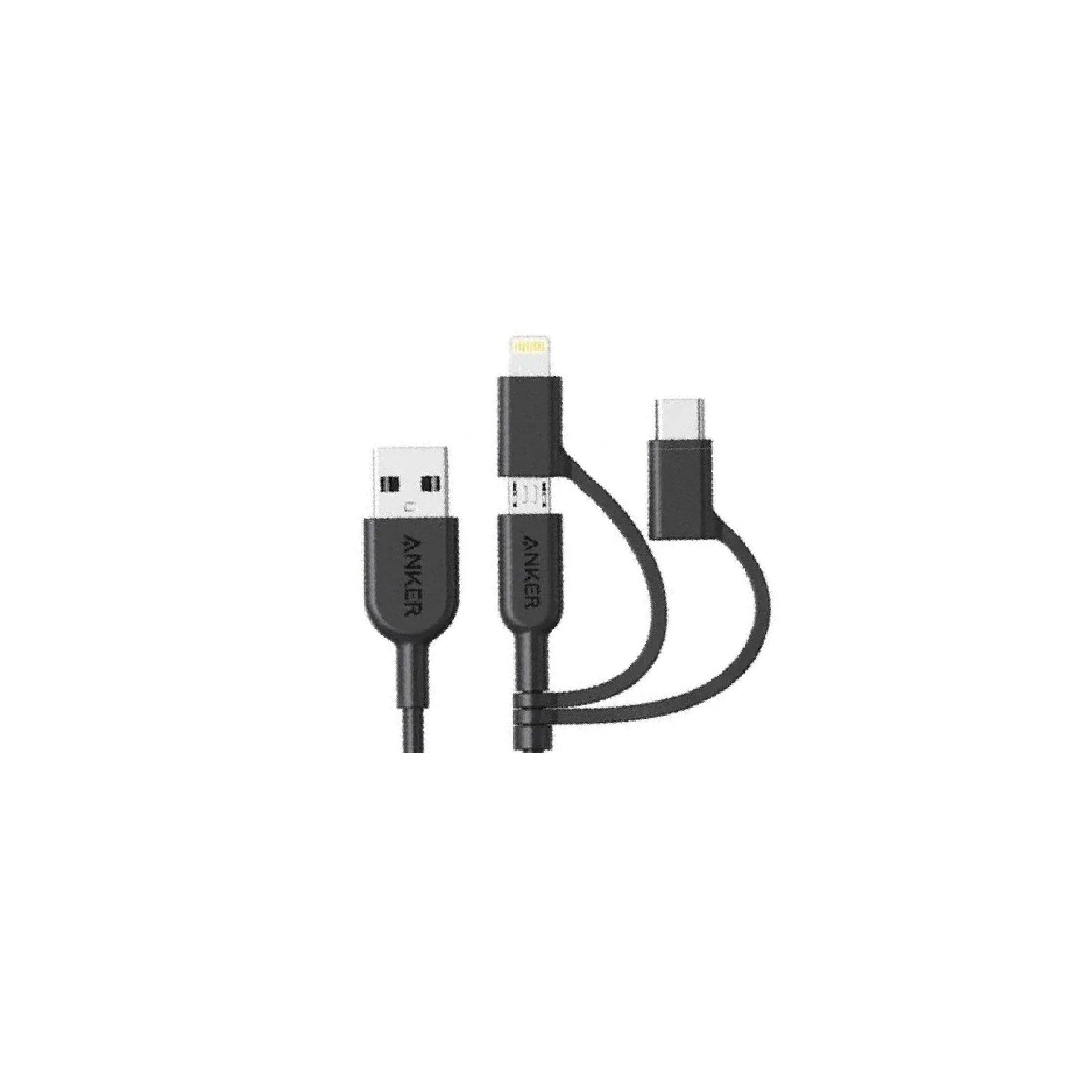 Anker powerline 3 in 1 cable 0.9m