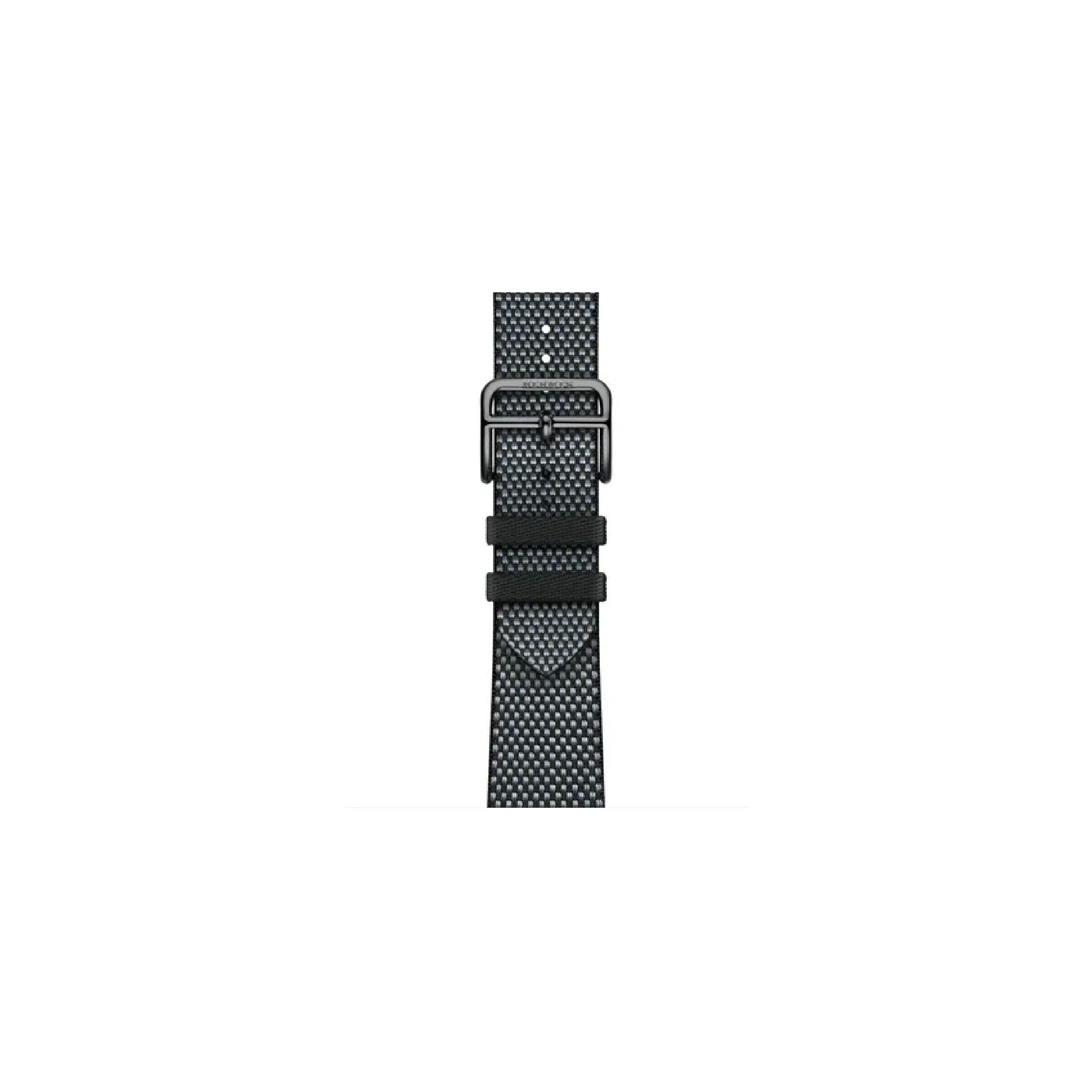 Apple Watch Hermes - 41mm Denim/Noir Toile H Single Tour