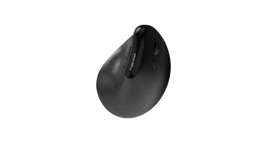 Green Lion Ergo Grip Vertical Mouse - Black