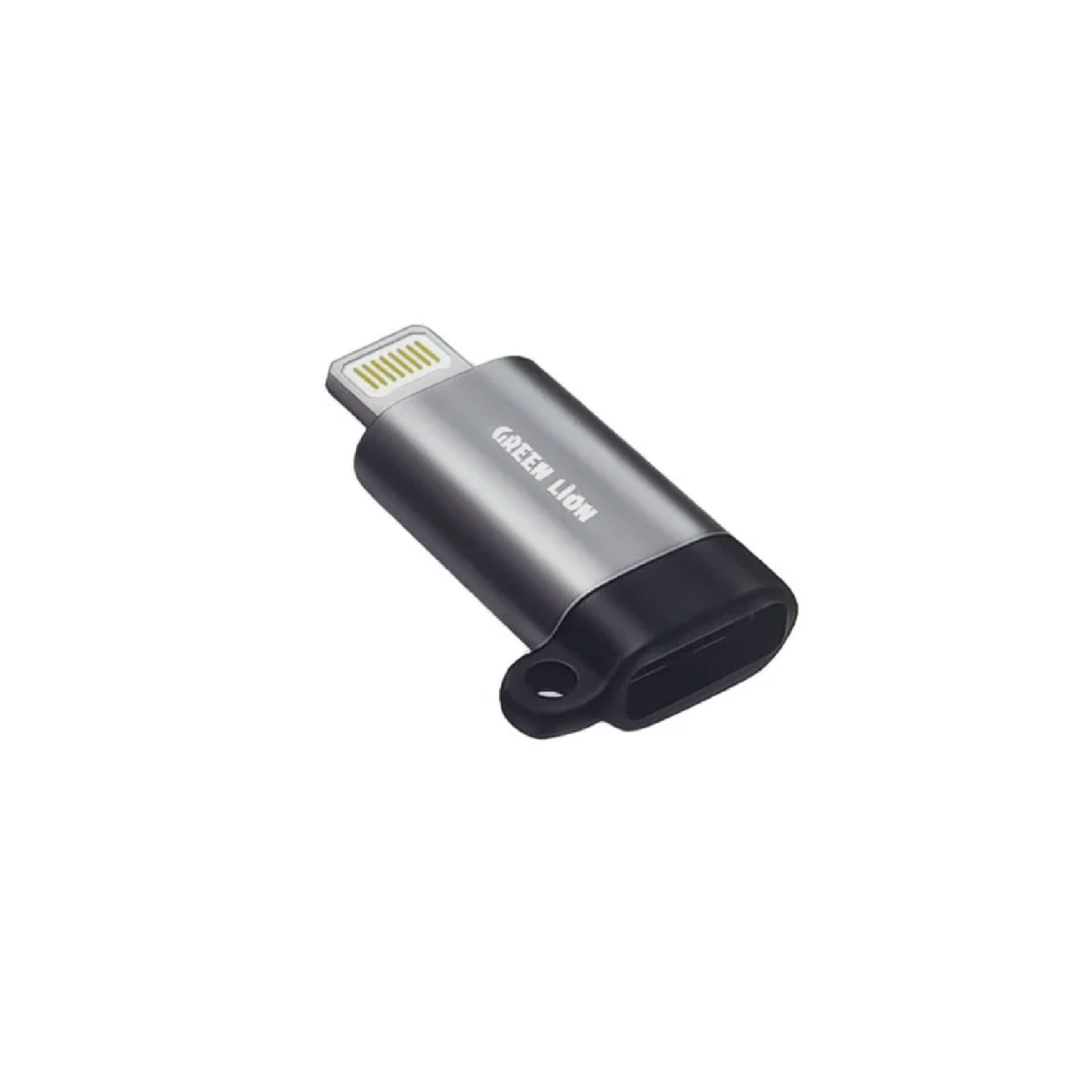 Green Lion Type-C to Lightning Adapter - Gray