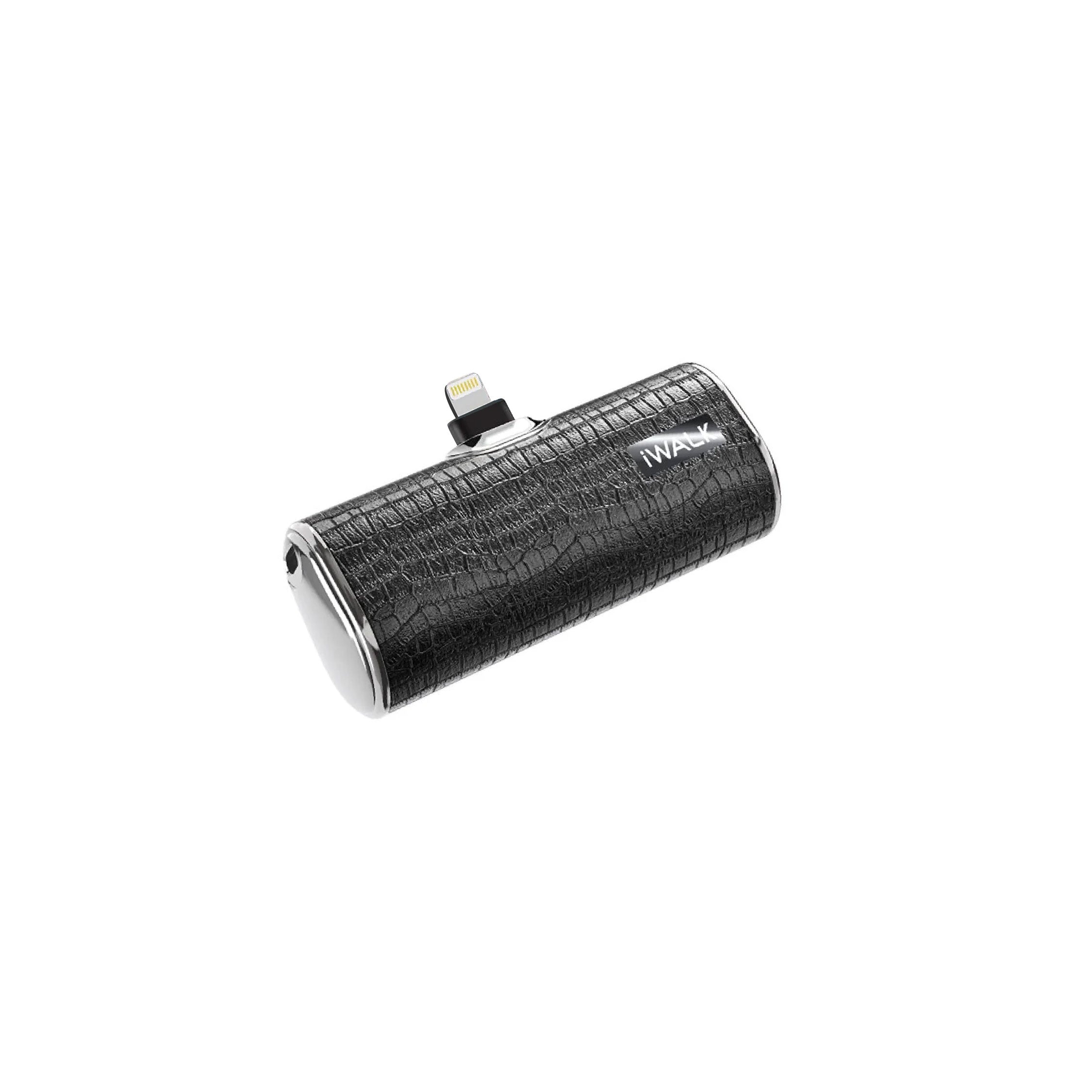 Iwalk Pocket Battery 4500mah USB-C leather black