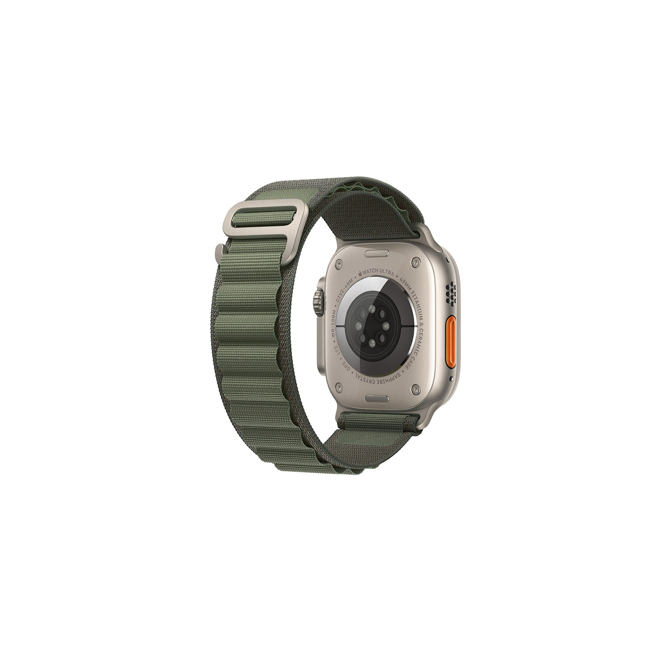 Levelo Ace Loop Nylon Watch Strap 45/49mm - Green