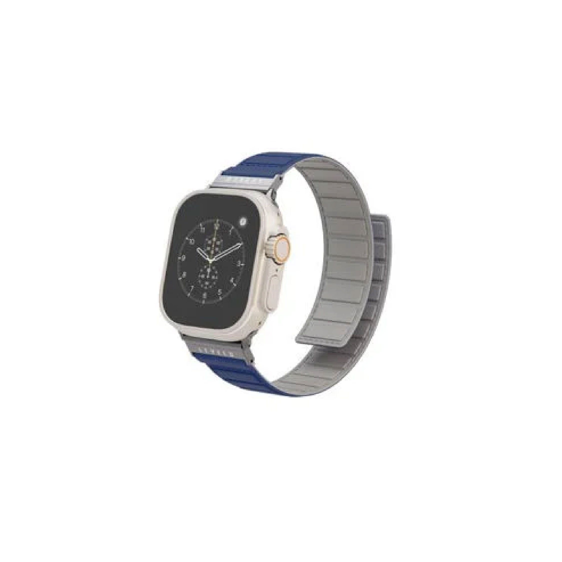 Levelo Cosmo Magnet Silicone Watch Band 45-49 Blue