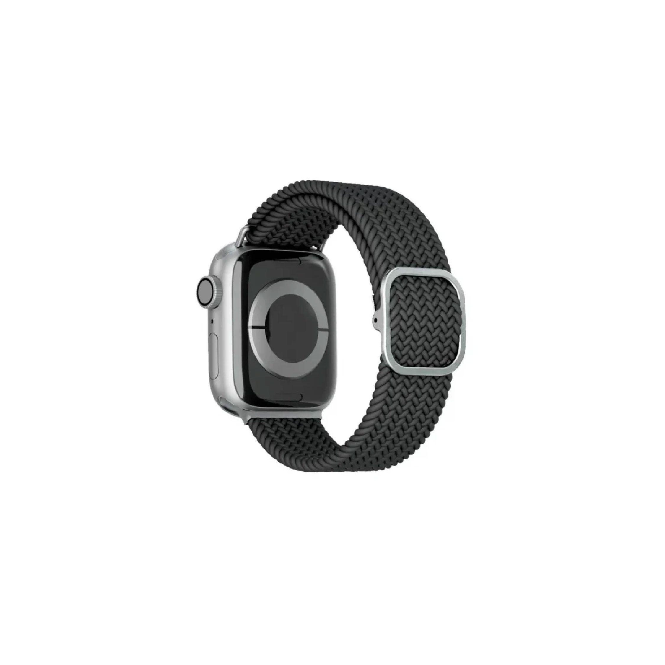 Levelo Crisben Nylon Watch Strap for Apple Watch 45/49mm - Black