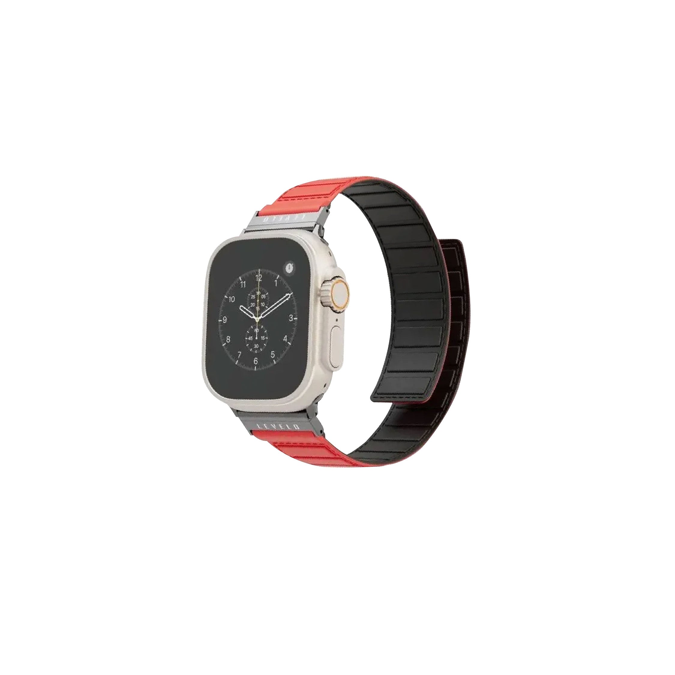 Levelo Magnet Band Vogue for Apple 45-49 Red