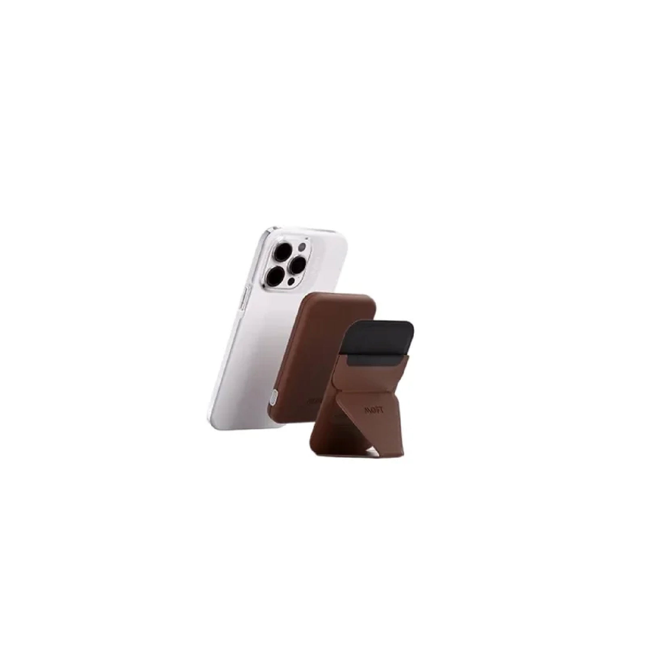 MOFT MagSafe Battery Pack & Stand Set - Brown