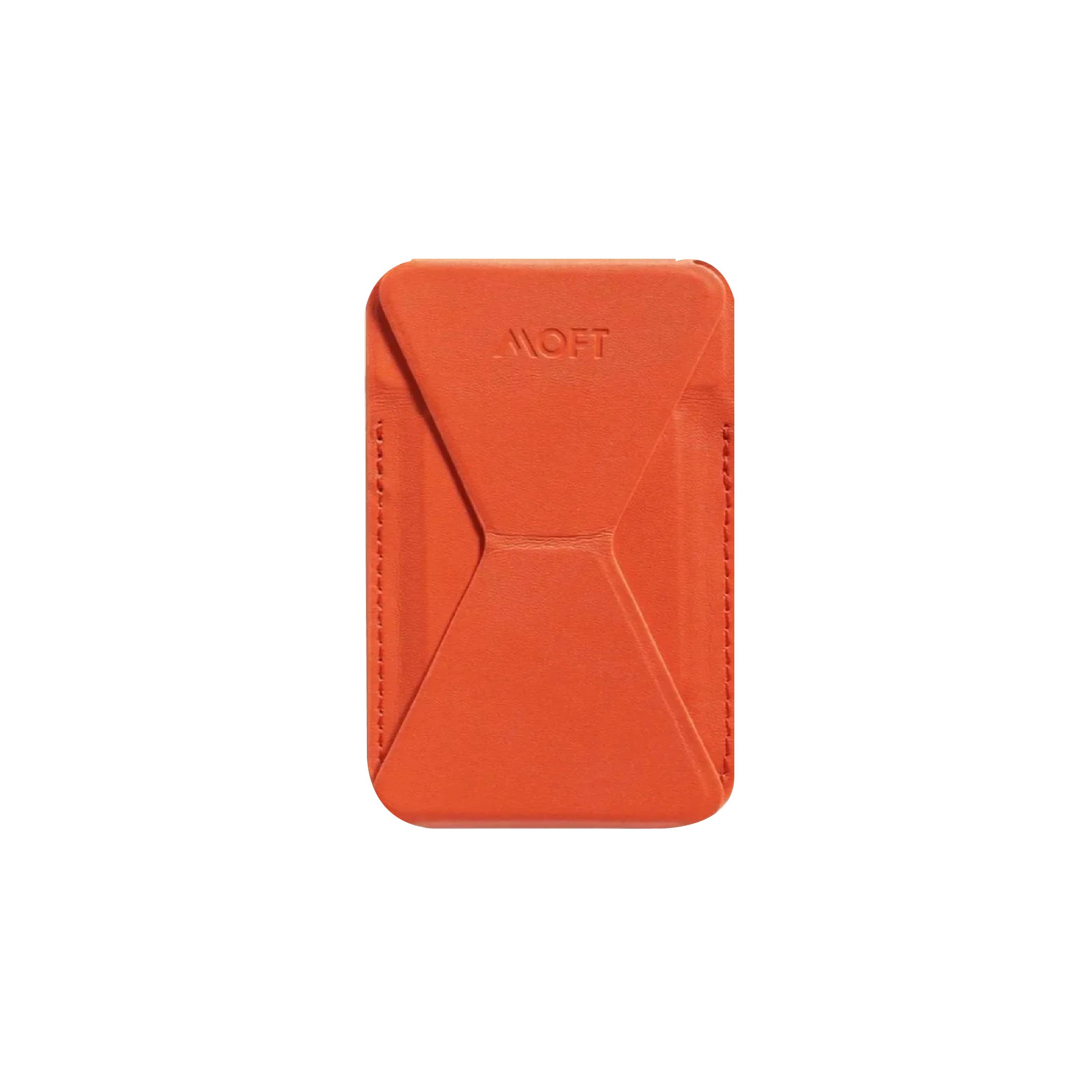 MOFT Snap On MagSafe Phone Stand & Wallet / Sunset Orange