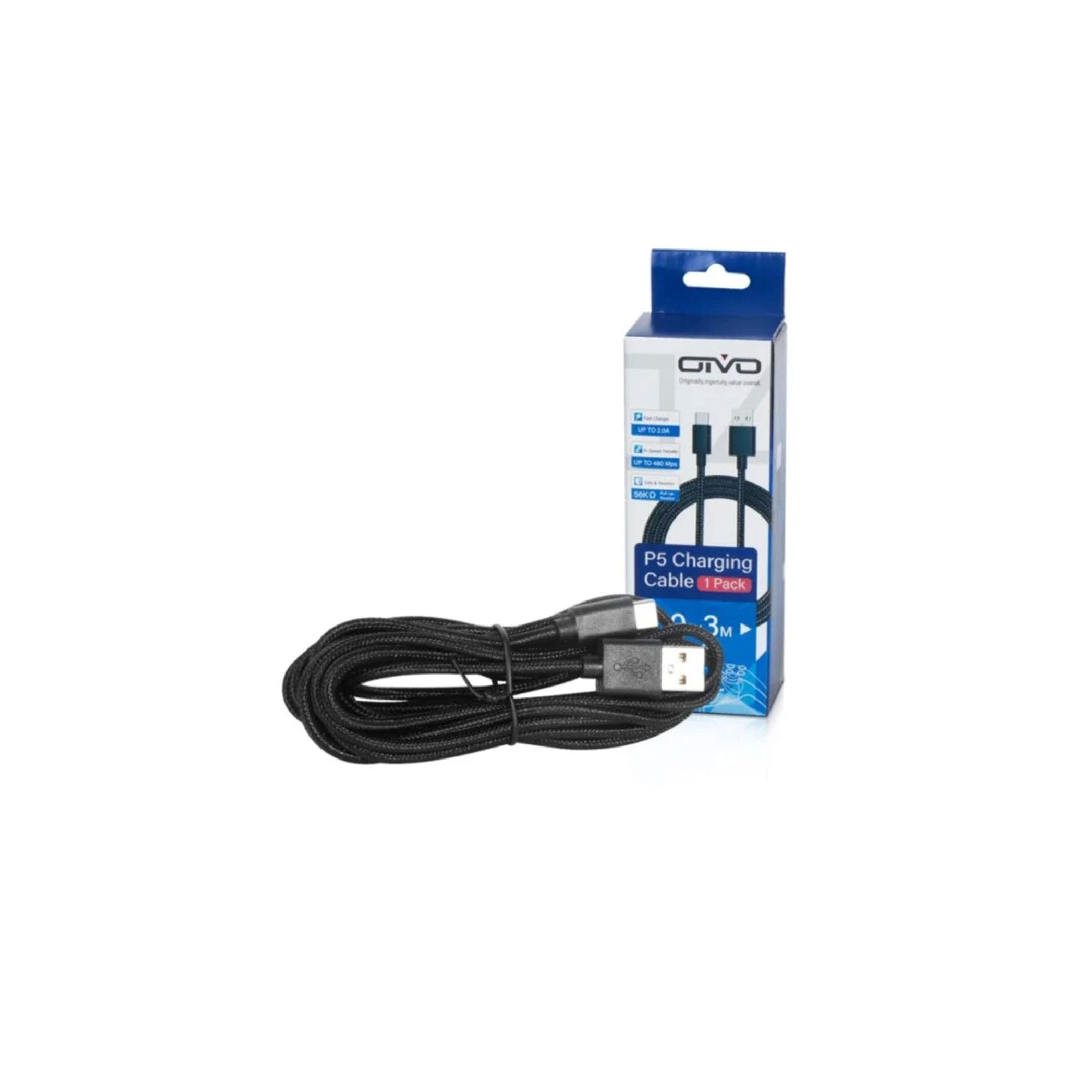 OIVO IV-P5229 P5 Charging Cable 3M -Black