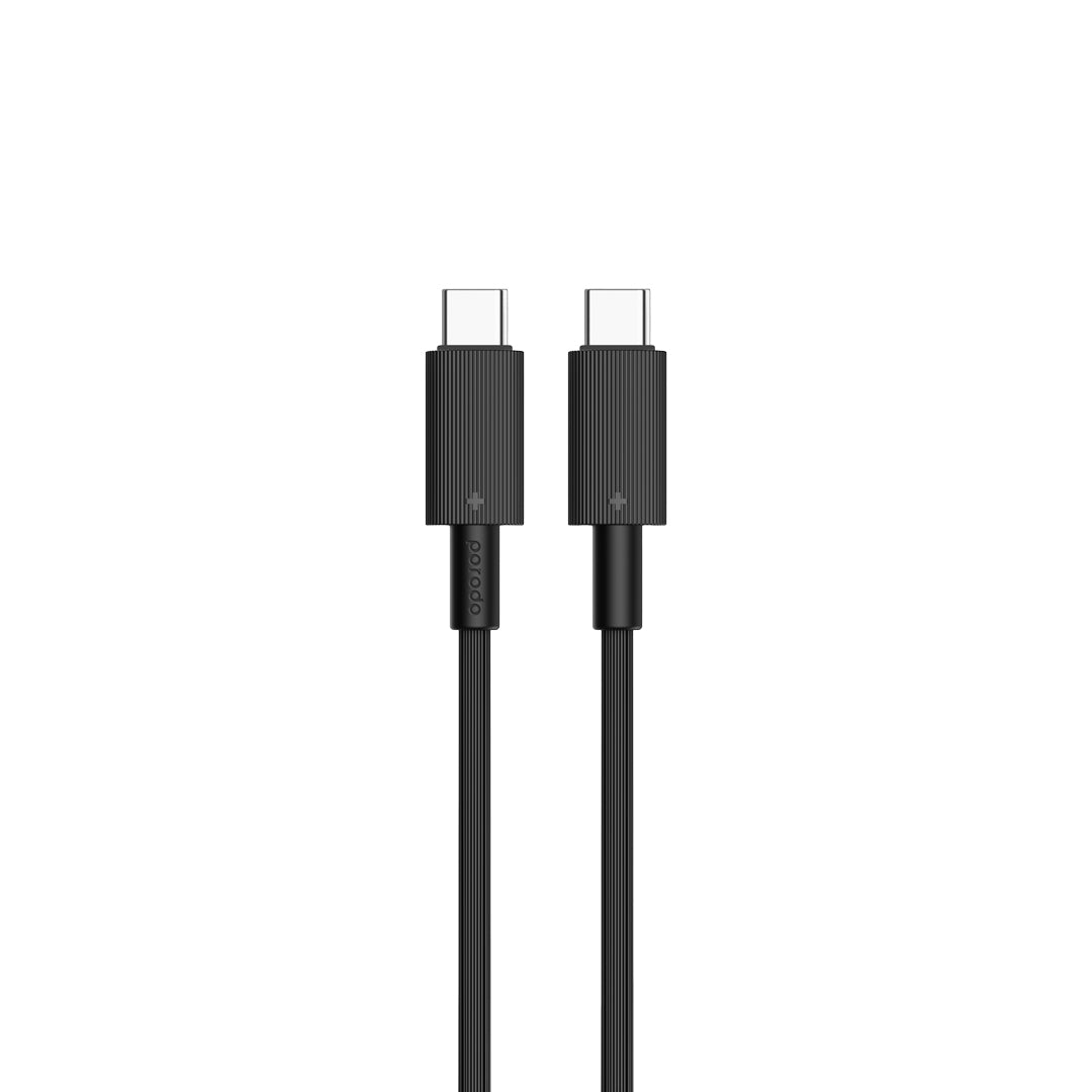 Porodo Type-C to C PVC Cable 3m