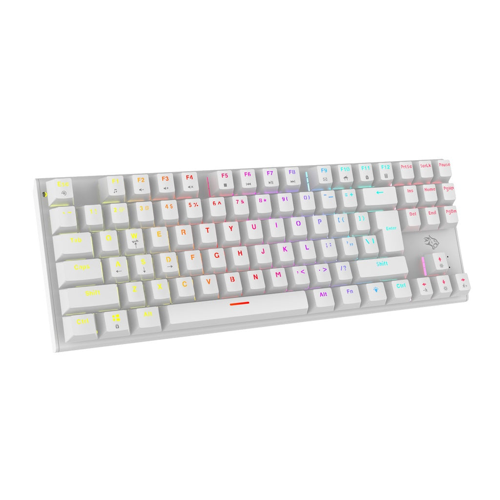 Porodo Gaming TKL Mechanical Keyboard White