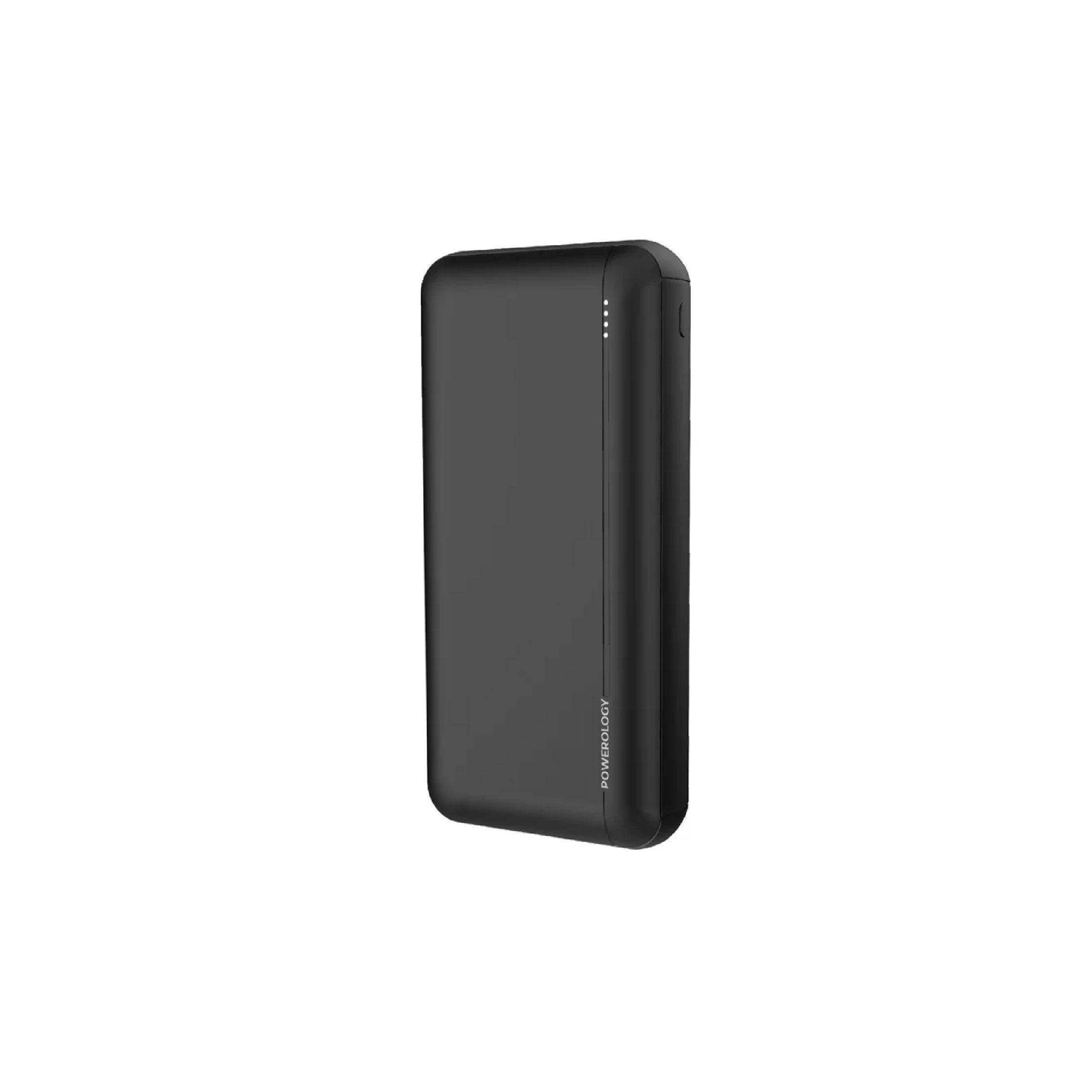 Powerology Power Bank 20000mAh Quick Charging PD20w - Black