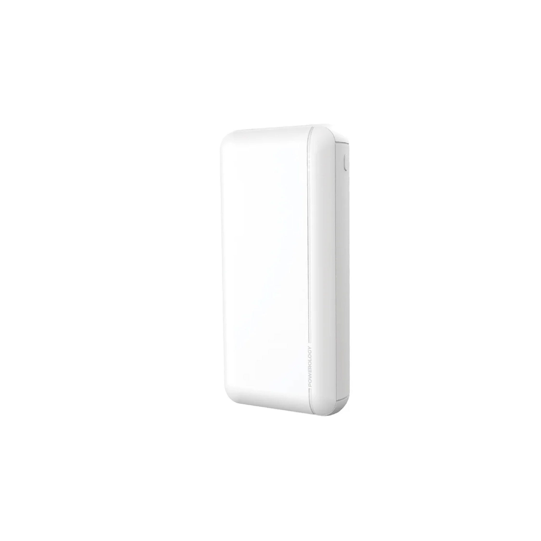 Powerology Power Bank 20000mAh Quick Charging PD20w - White