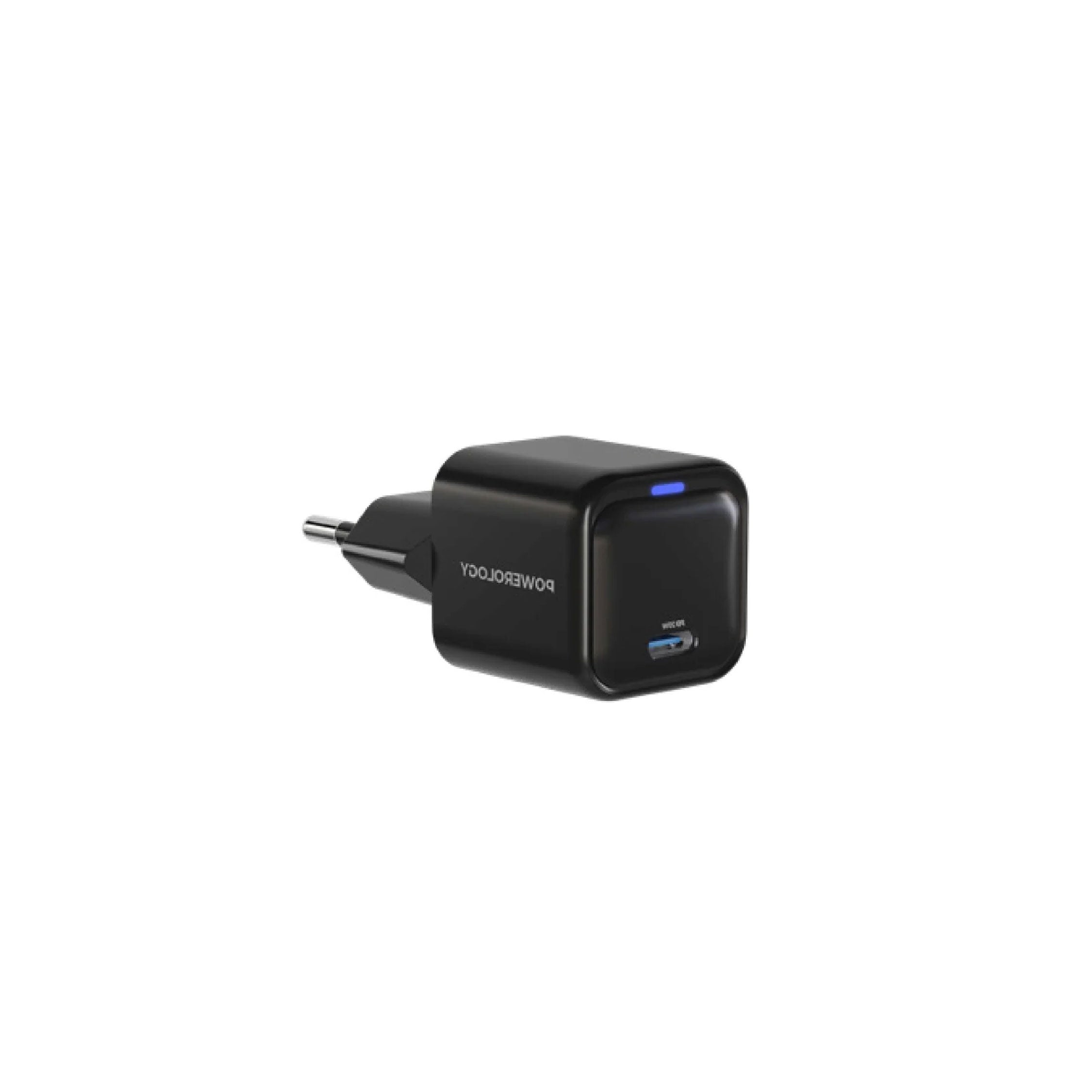 Powerology Ultra-Compact GaN Charger 20w EU - Black