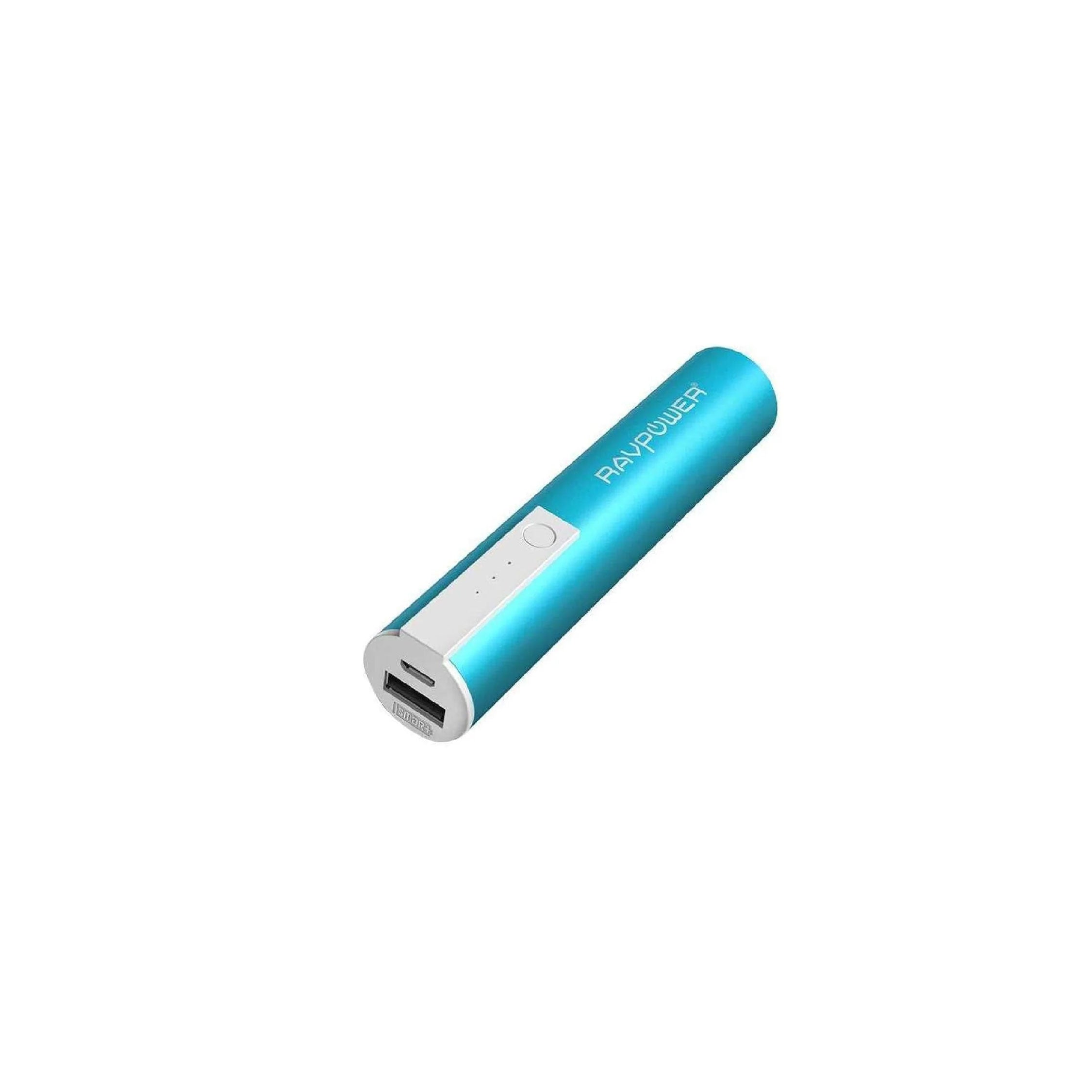 RAVPower 3350mAh Luster Portable Charger - Blue