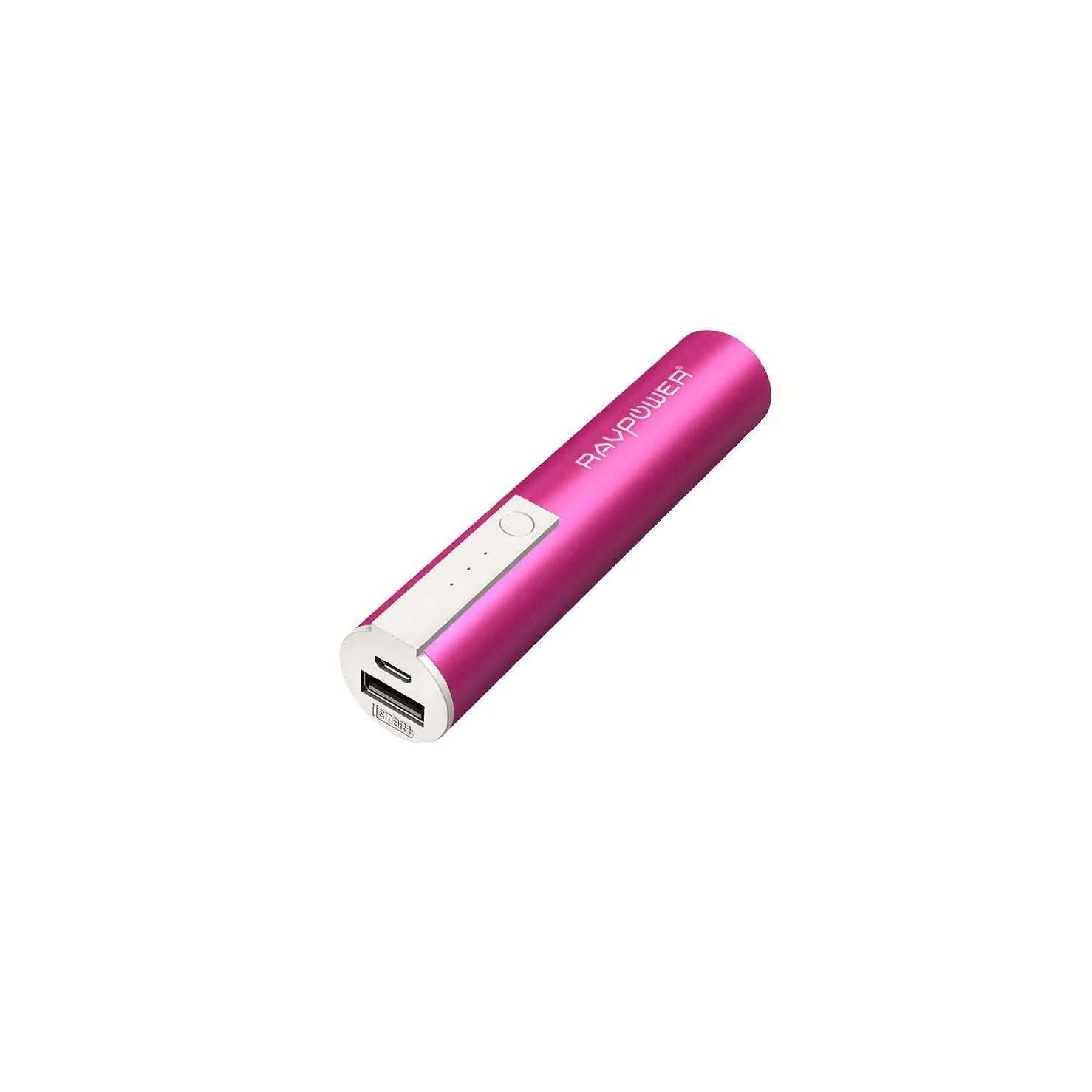 RAVPower 3350mAh Luster Portable Charger - Pink