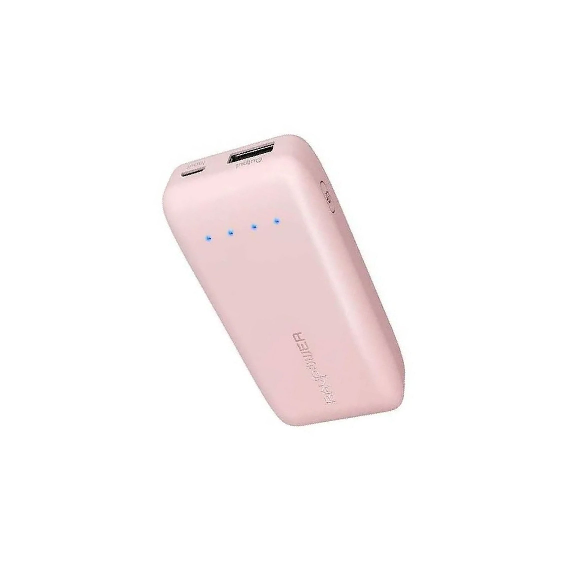 RAVPower 6700mAh Power Bank with iSmart 2.0 Technology - Pink