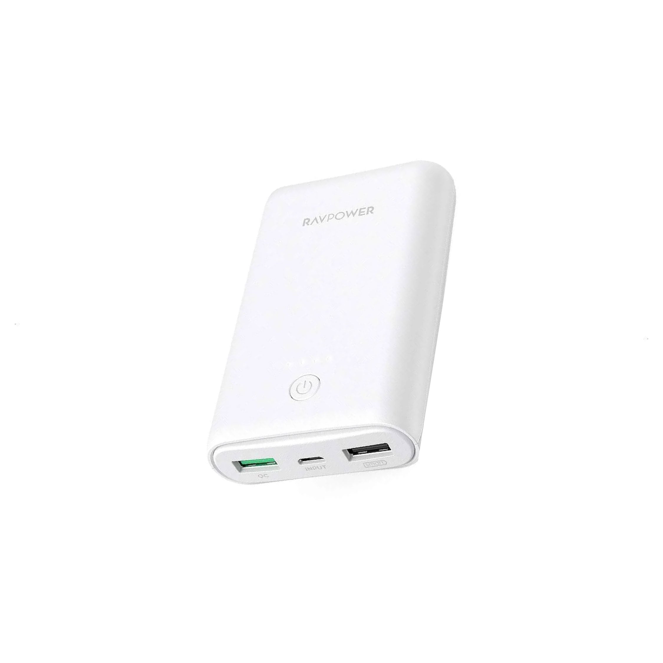 RAVPower Power Bank 10050mAh Power Up 2 Devices - White