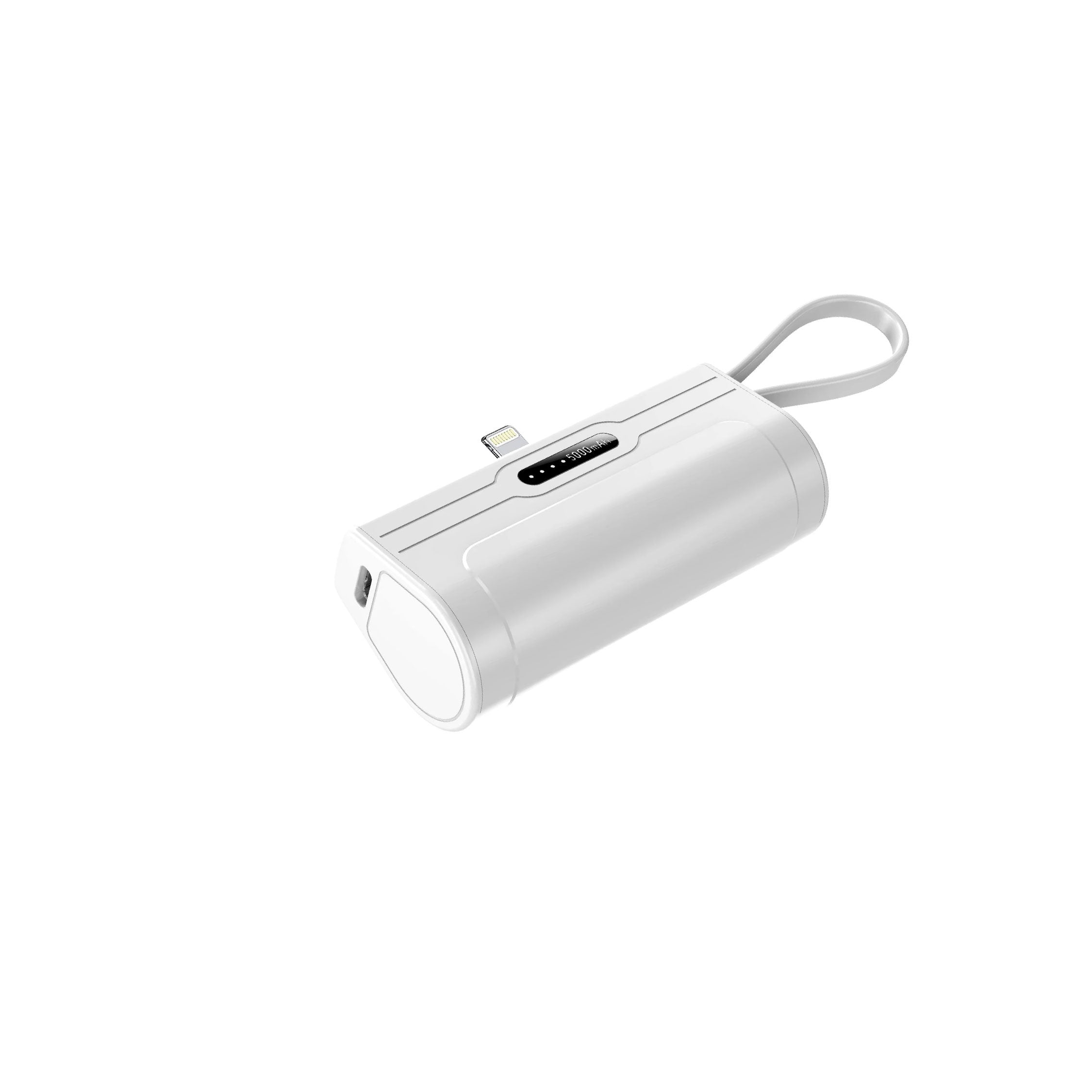 Raviad Mini Power Bank, 5,000mAh Portable Charger with Type-C