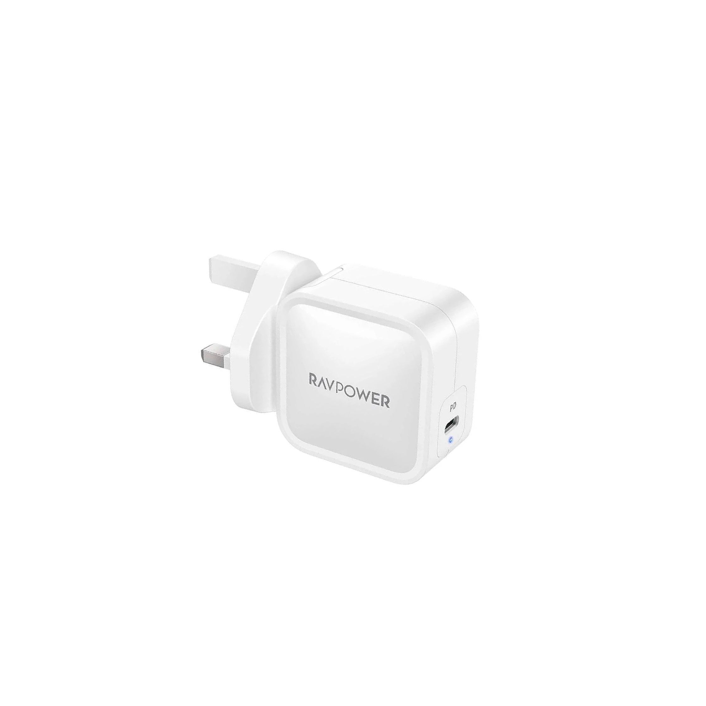 Ravpower Pioneer PD GaN wall charger 61W - White