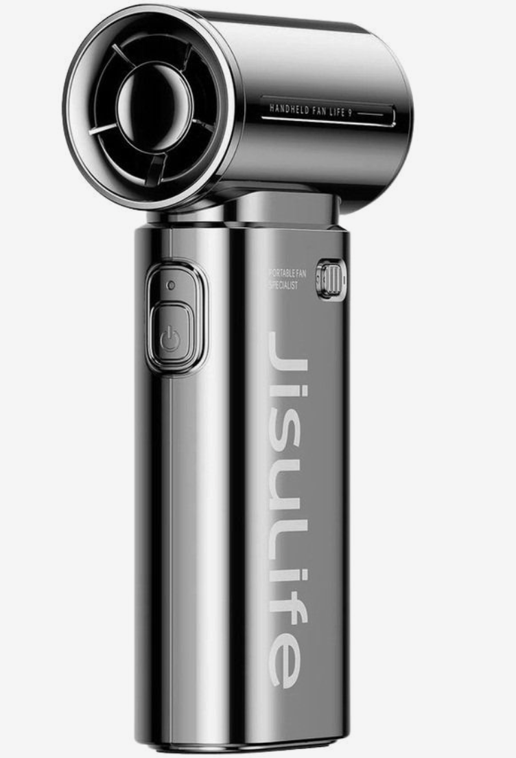 Jisulife Handheld Fan Life9 (5000mAh) - Chrome
