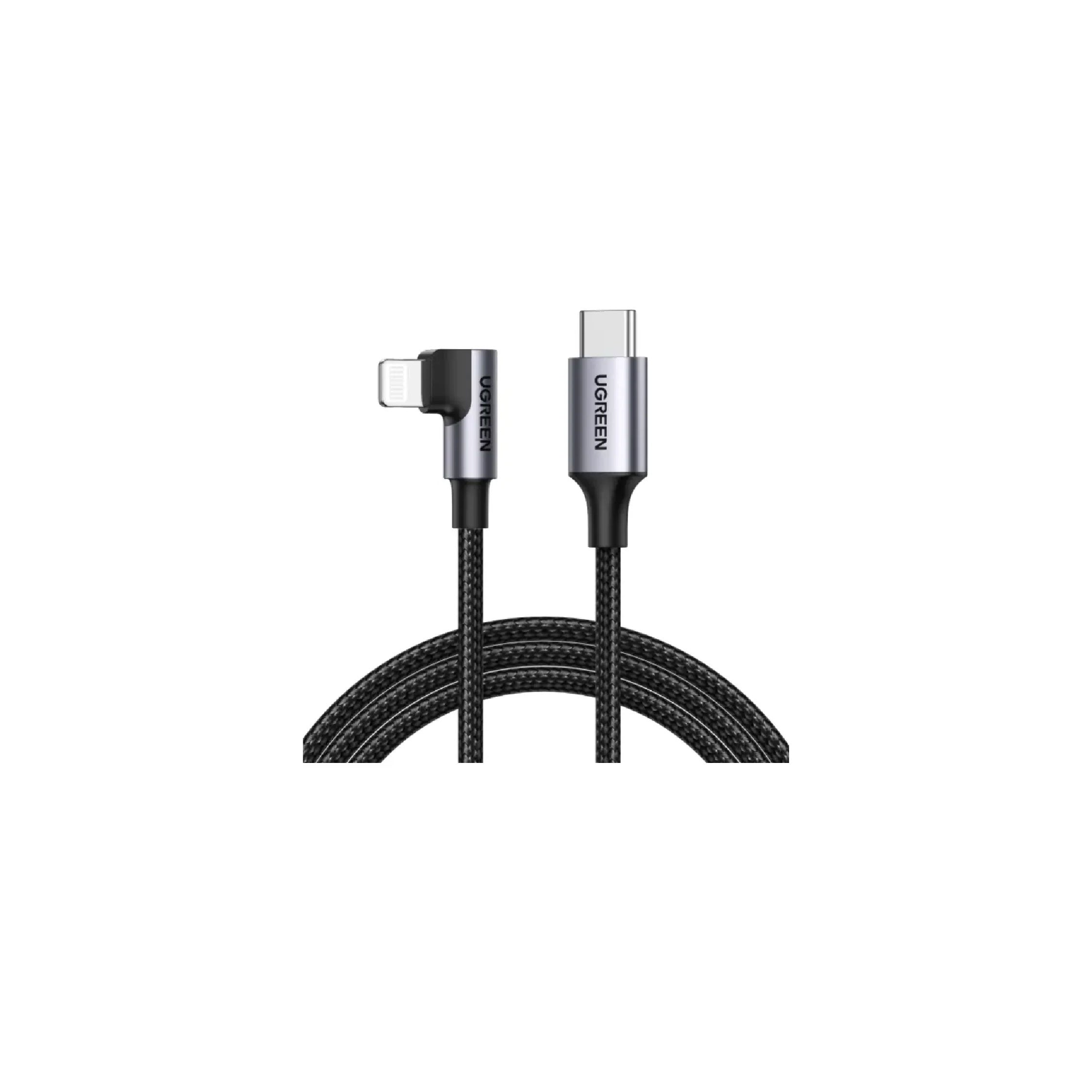 UGreen USB-C to angled lightening - 1m