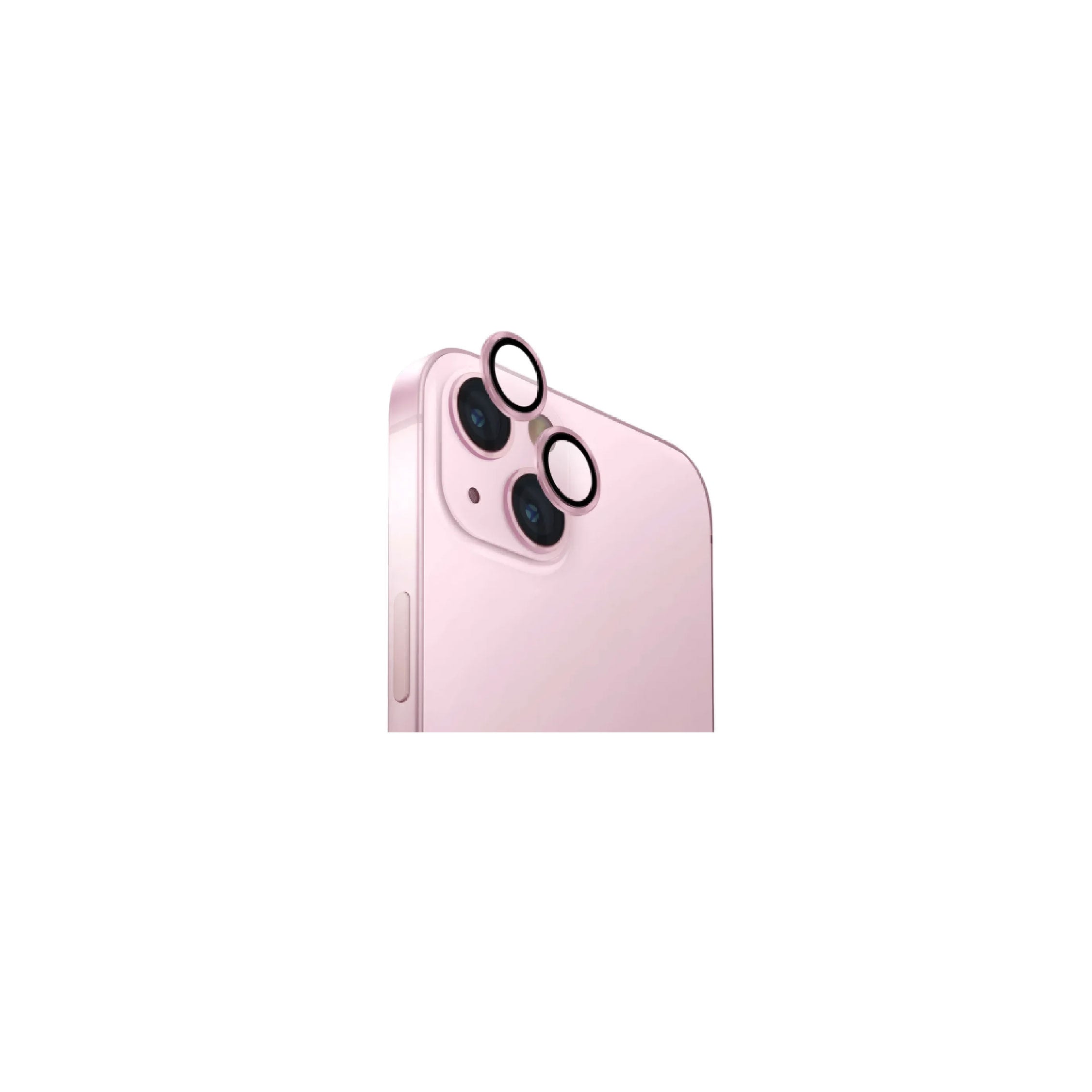 Uniq Optix iPhone (2023) 6.1 / 6.7 Aluminium Camera Lens Protector - SOFT PINK