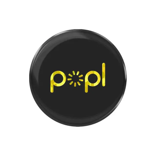 popl - sharing device (black with gold)