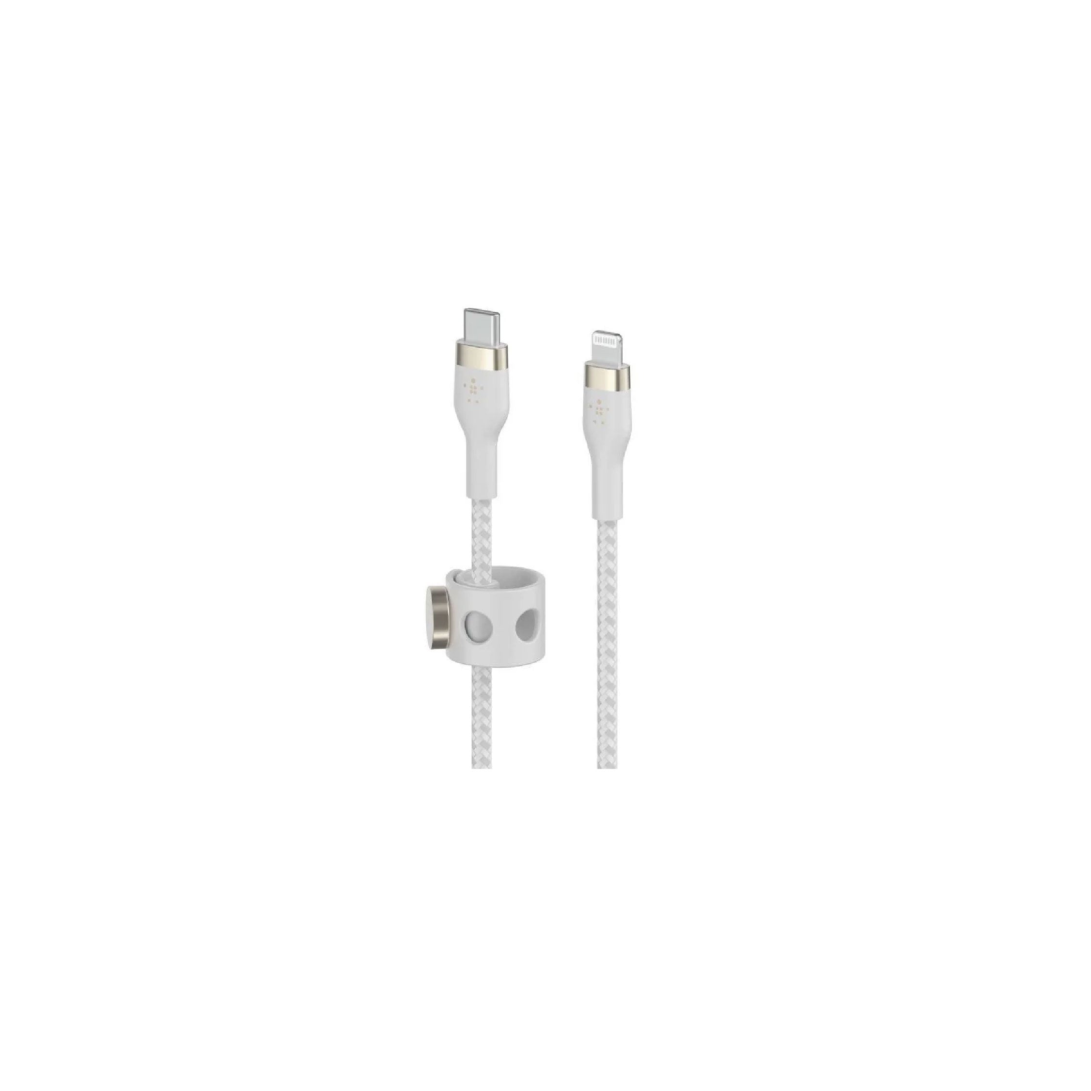 belkin usb-c to lighhtening 3m - white