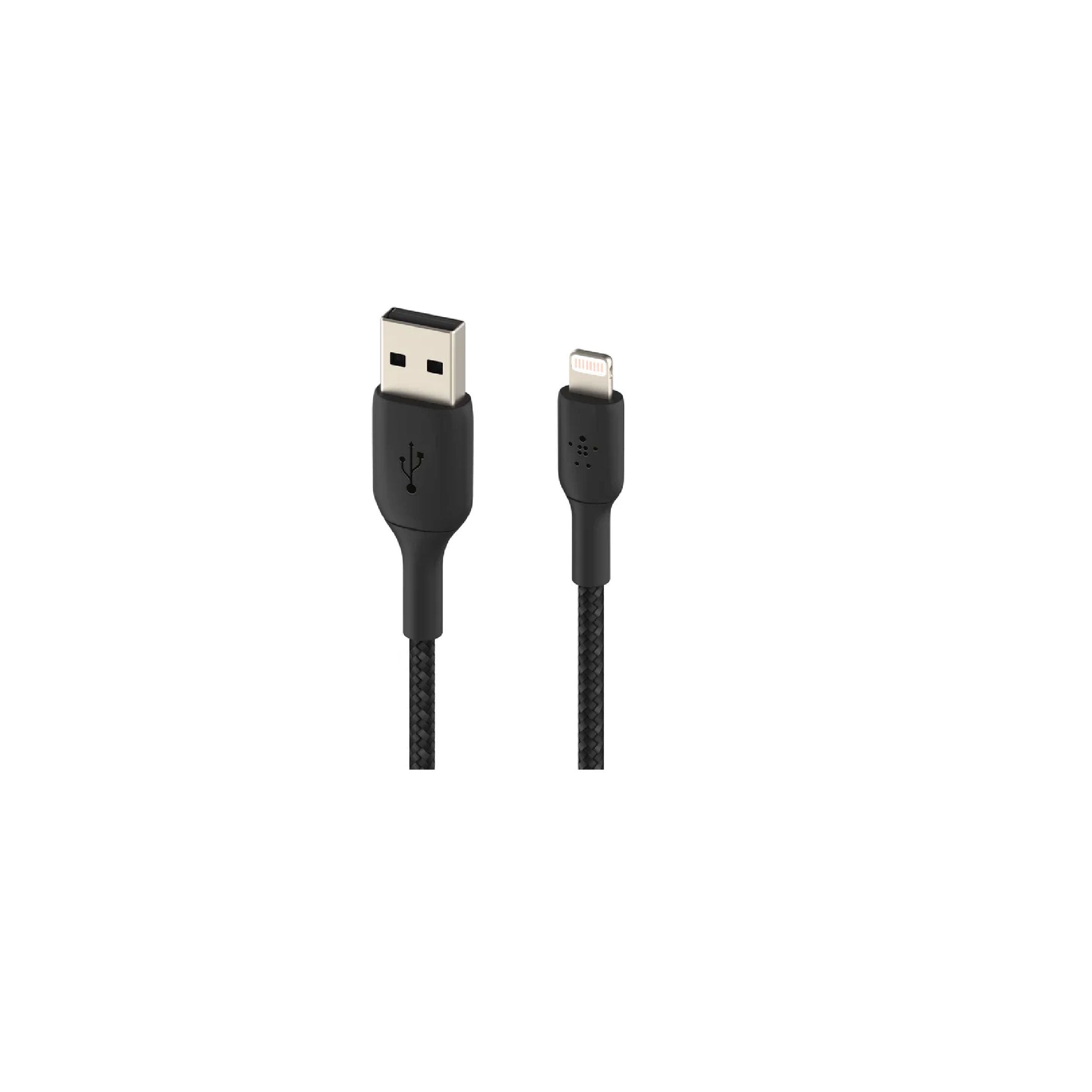 belkin usba to lightening 3m - black