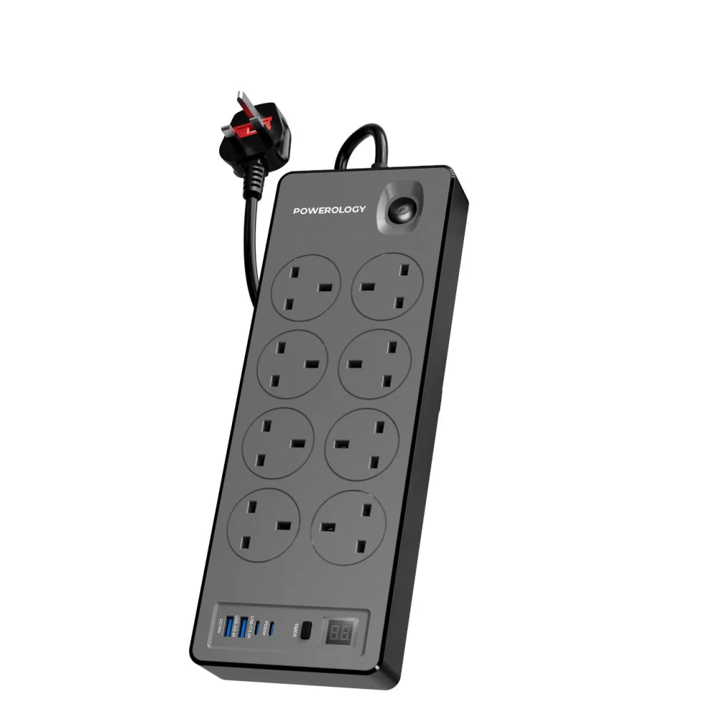 Powerology Timing control USB 6 Socket Timing control USB 200-250V