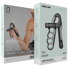 Green Lion Grip Master Hand Grip Strengthener - Black