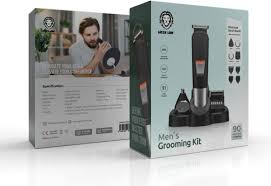 Green Lion - Men Grooming Set - Black