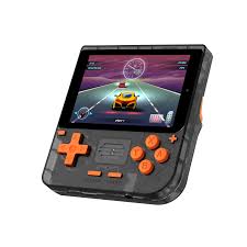 Porodo Gaming 3.5" IPS Full Lamination Screen Handheld Transparent Retro Game Console