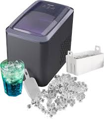 Porodo LIfestyle 1.2LTR Stainless Steel Bullet Ice Maker-Silver