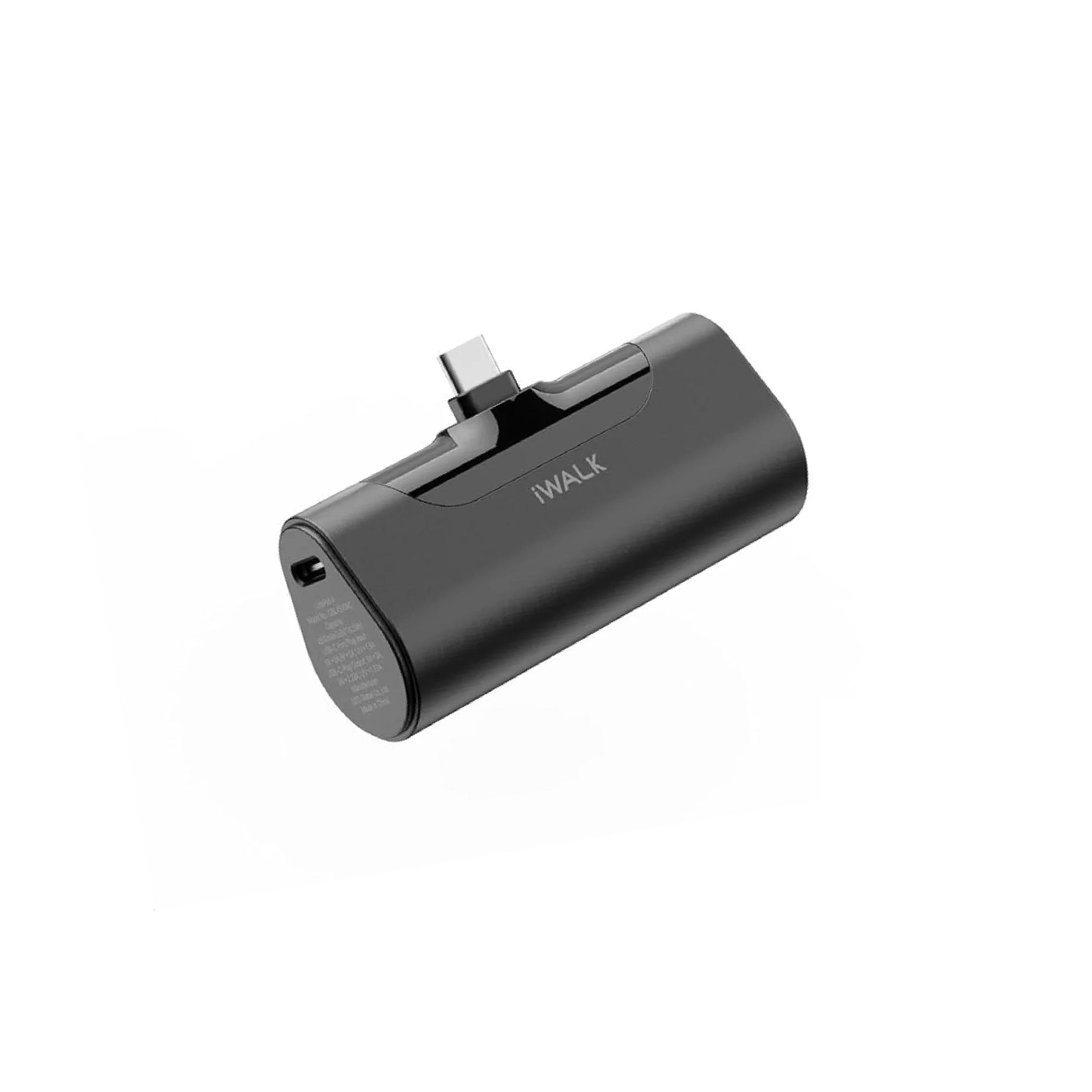 iwalk pocket battery 4500mah USB-C Black