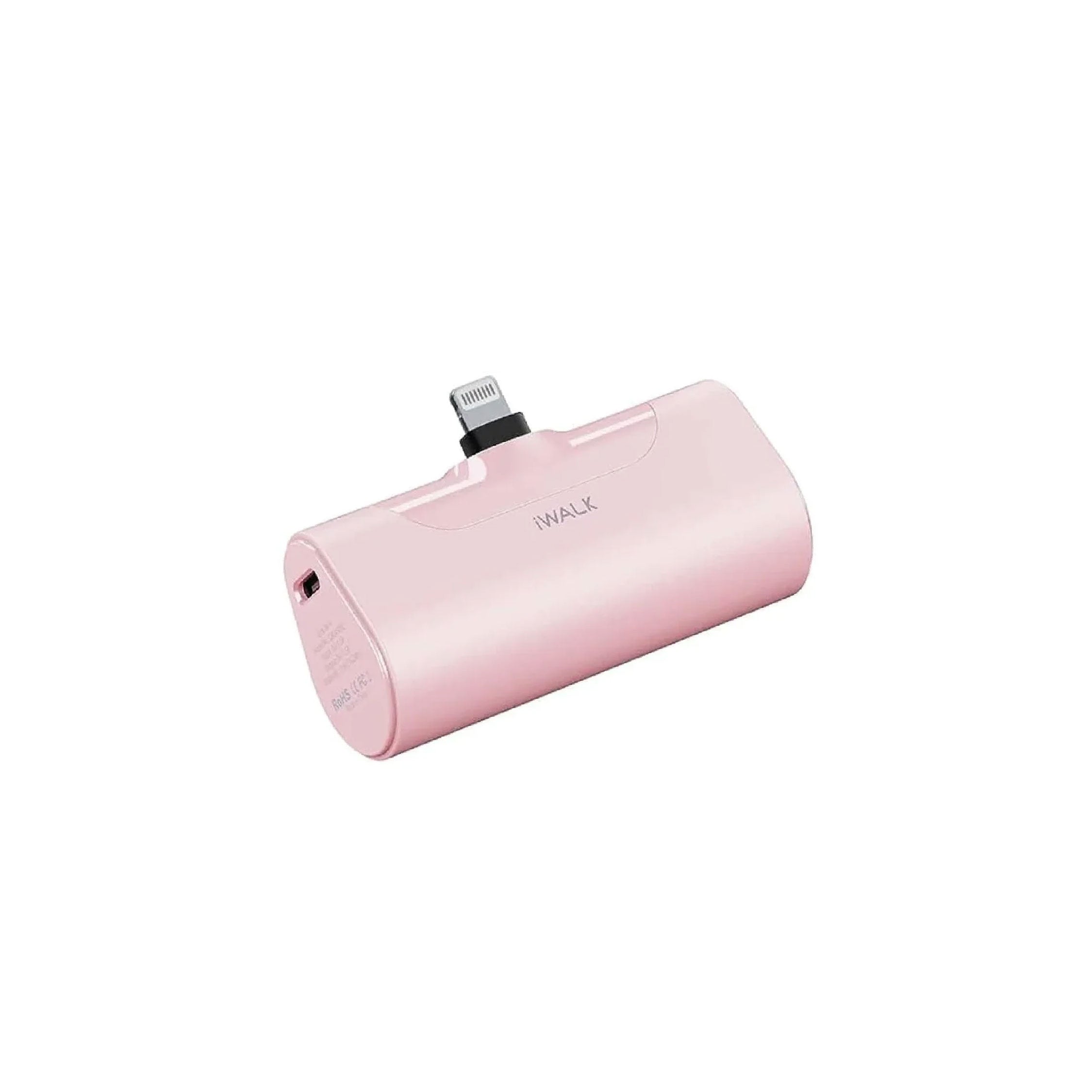 iwalk pocket battery 4500mah lightening pink