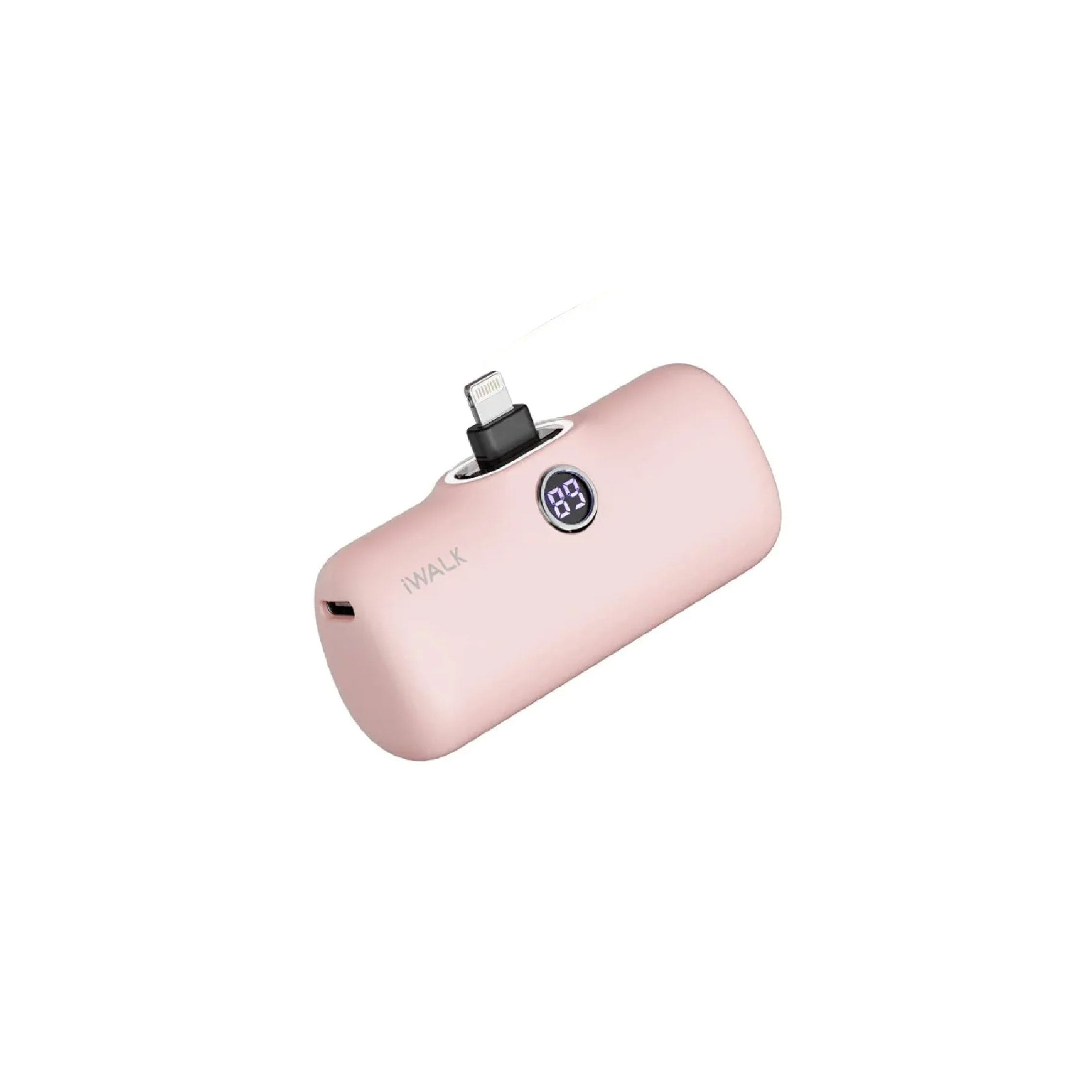 iwalk pocket battery 4800mah lightning pink