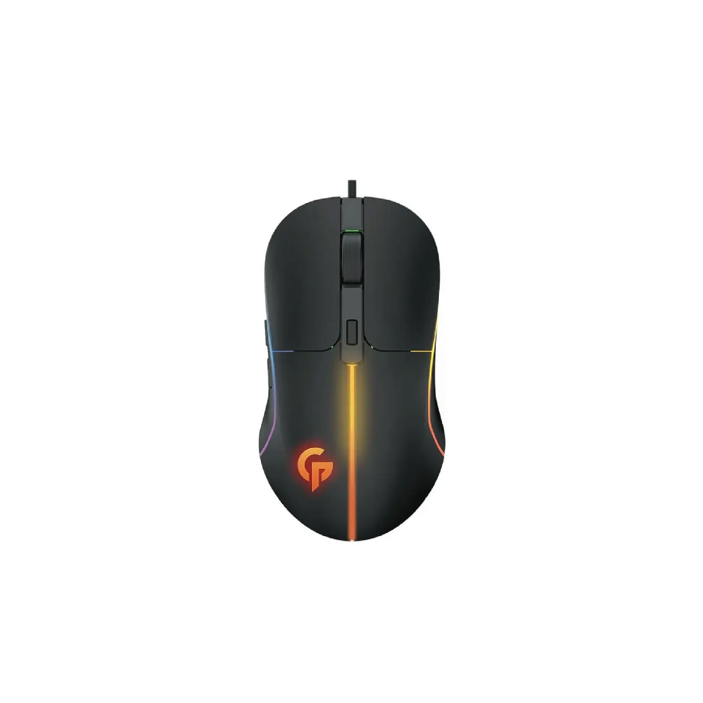 Porodo gaming RGB mouse 6400 DPI - black