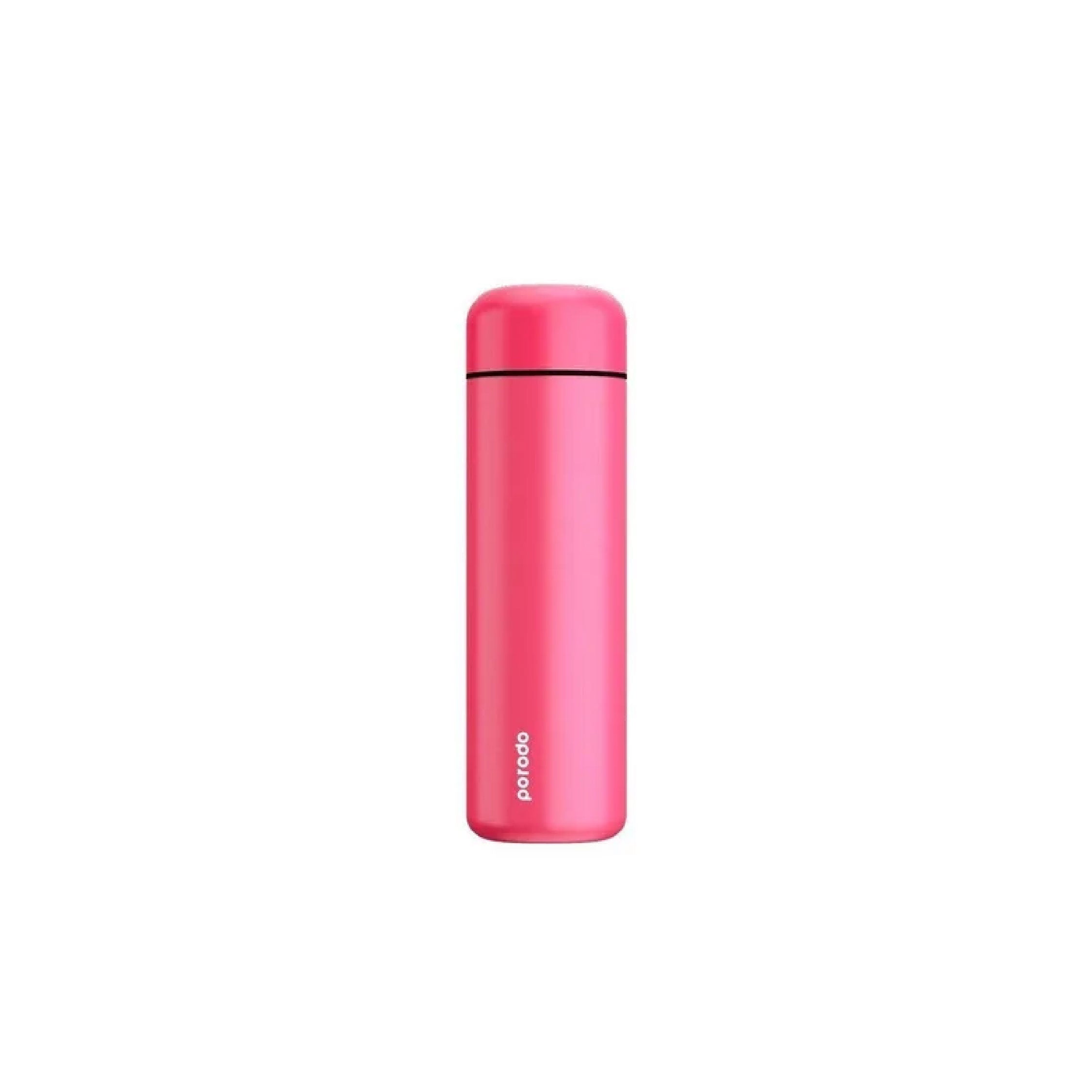 Porodo Smart Water Bottle with Temperature Indicator 500 ml - Pink