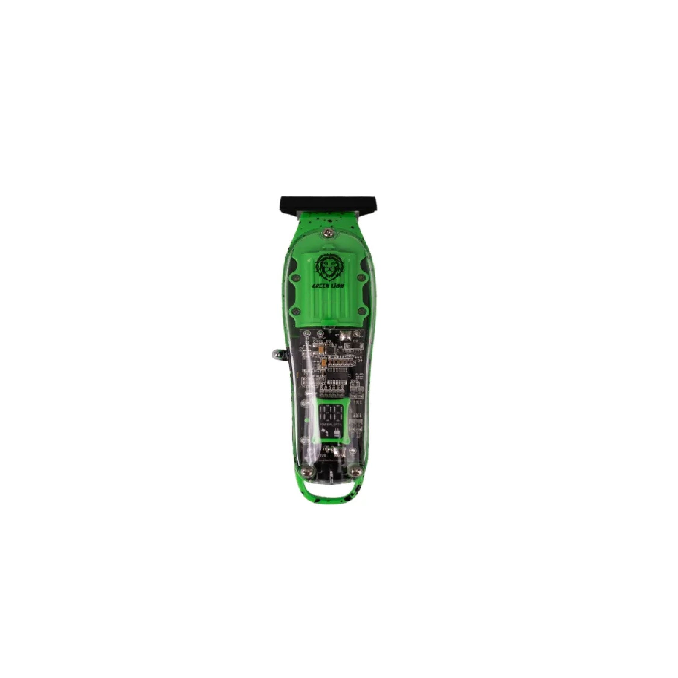 Green Lion Transparent Pro Hair Trimmer 6000RPM 1400mAh