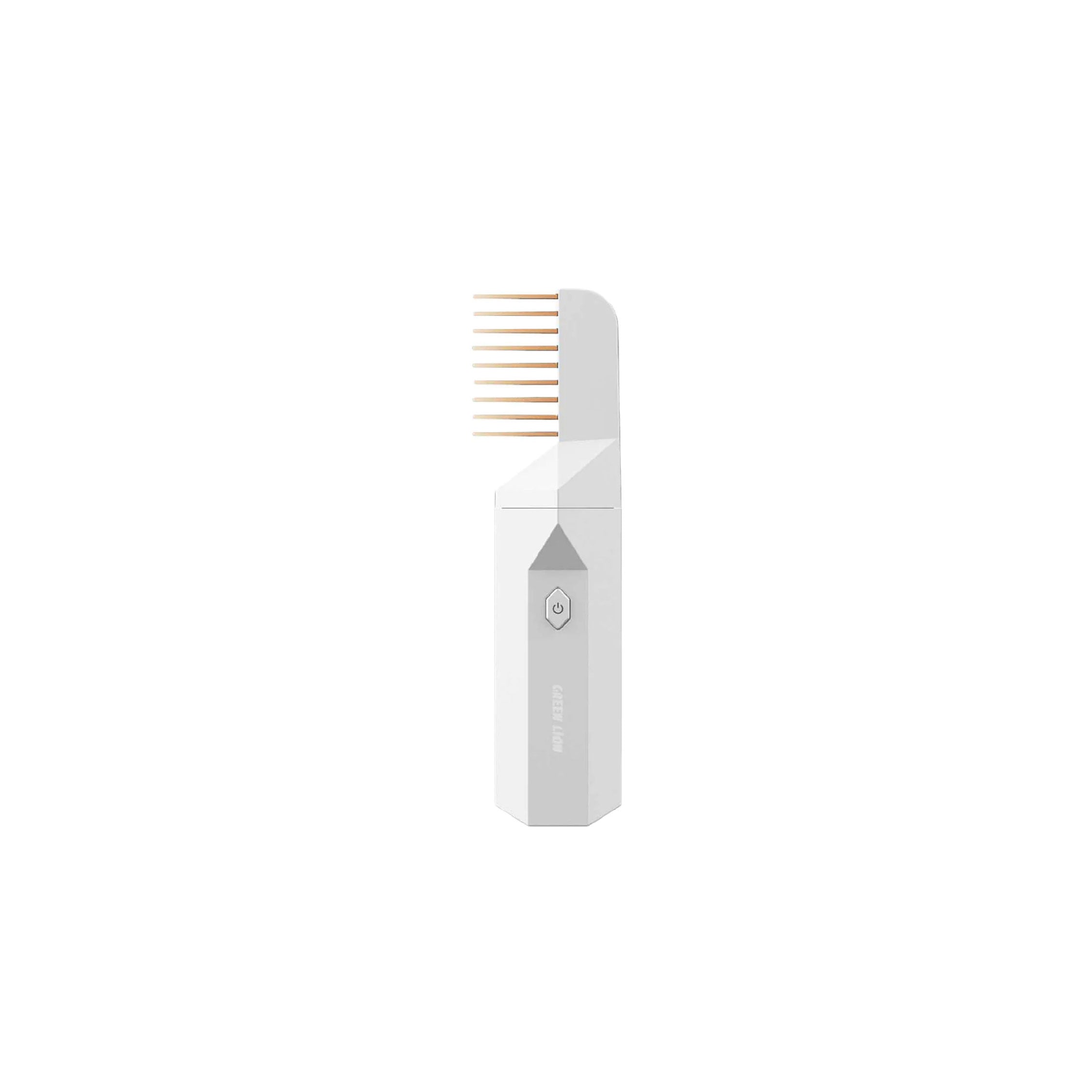 Green Lion Multi Bakhour Rechargeable Comb Electric - white