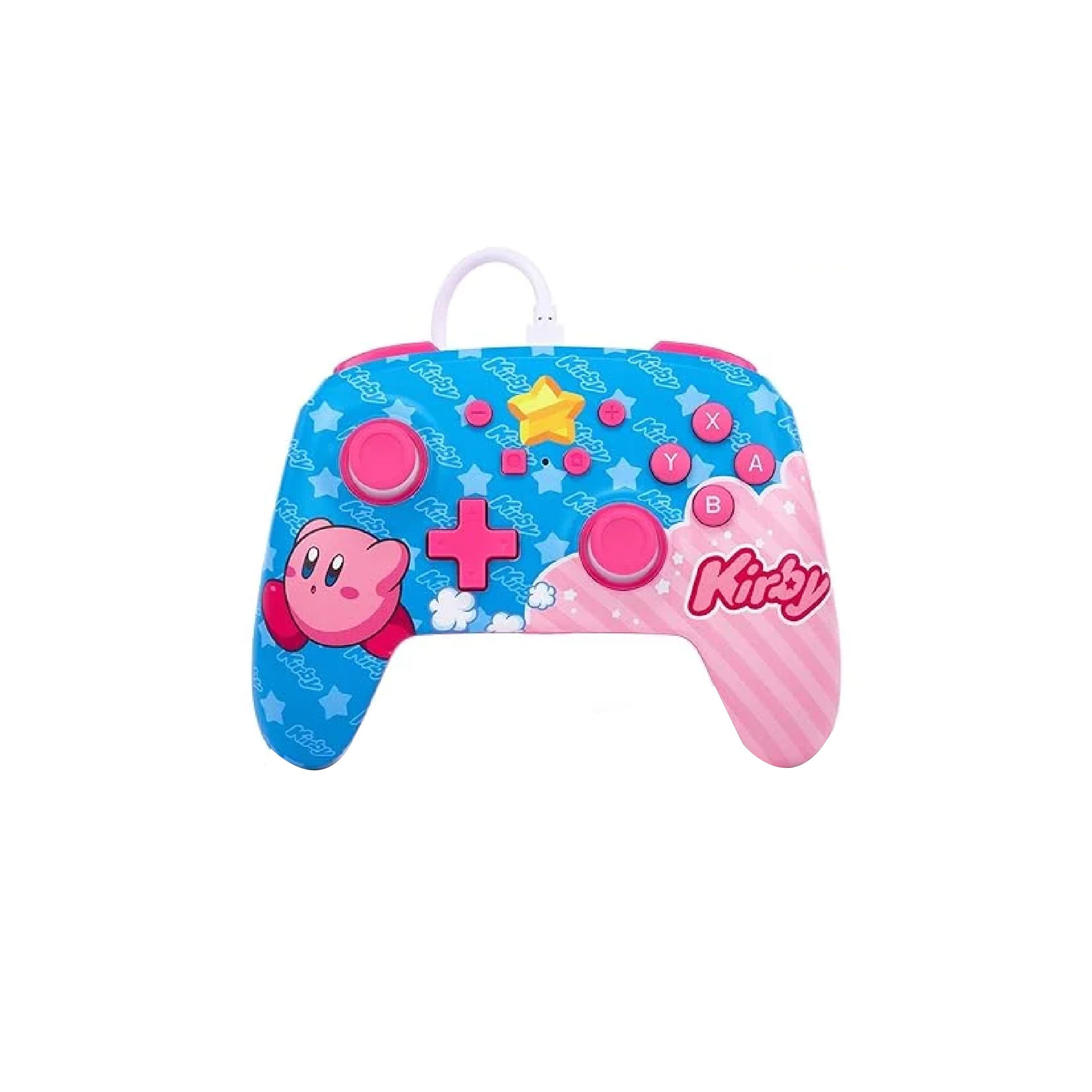 Nintendo Switch Enhanced Wired Controller - Kirby