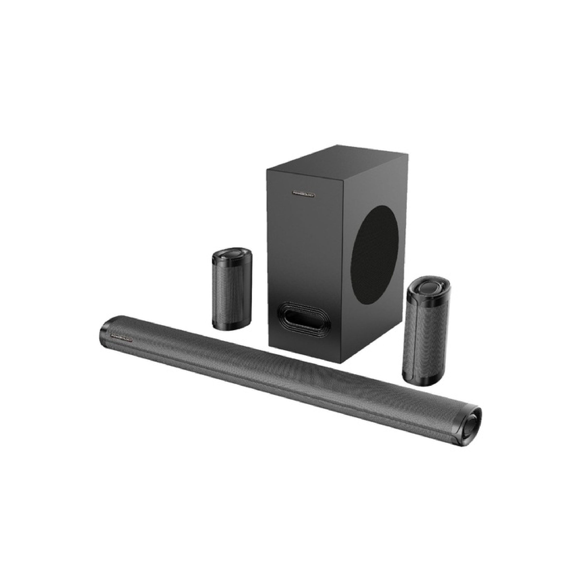 Powerology Soundbar Wireless 5.1CH Surround Sound 735w - Black