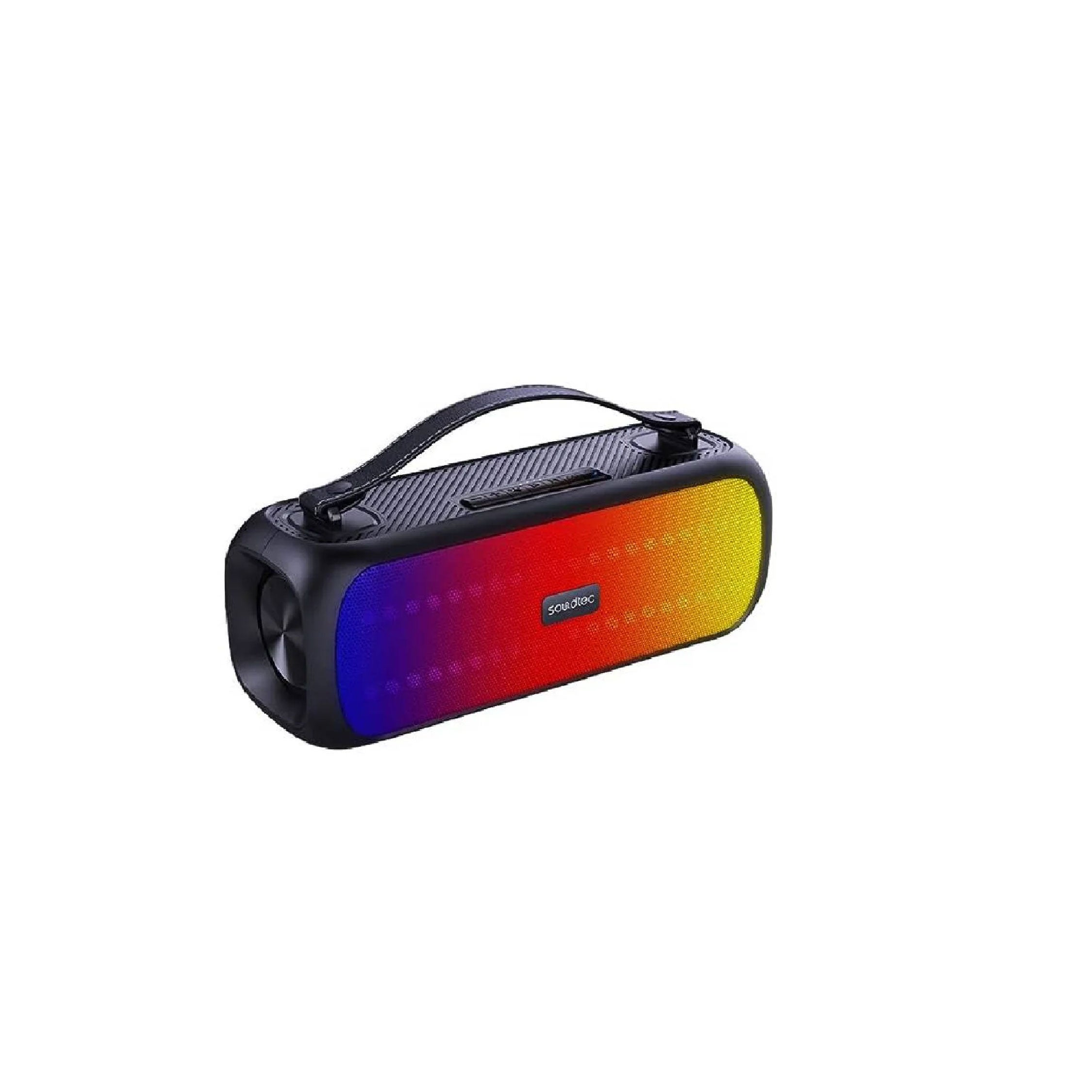 Porodo Soul Soundtec Basic Speaker with RGB - Black