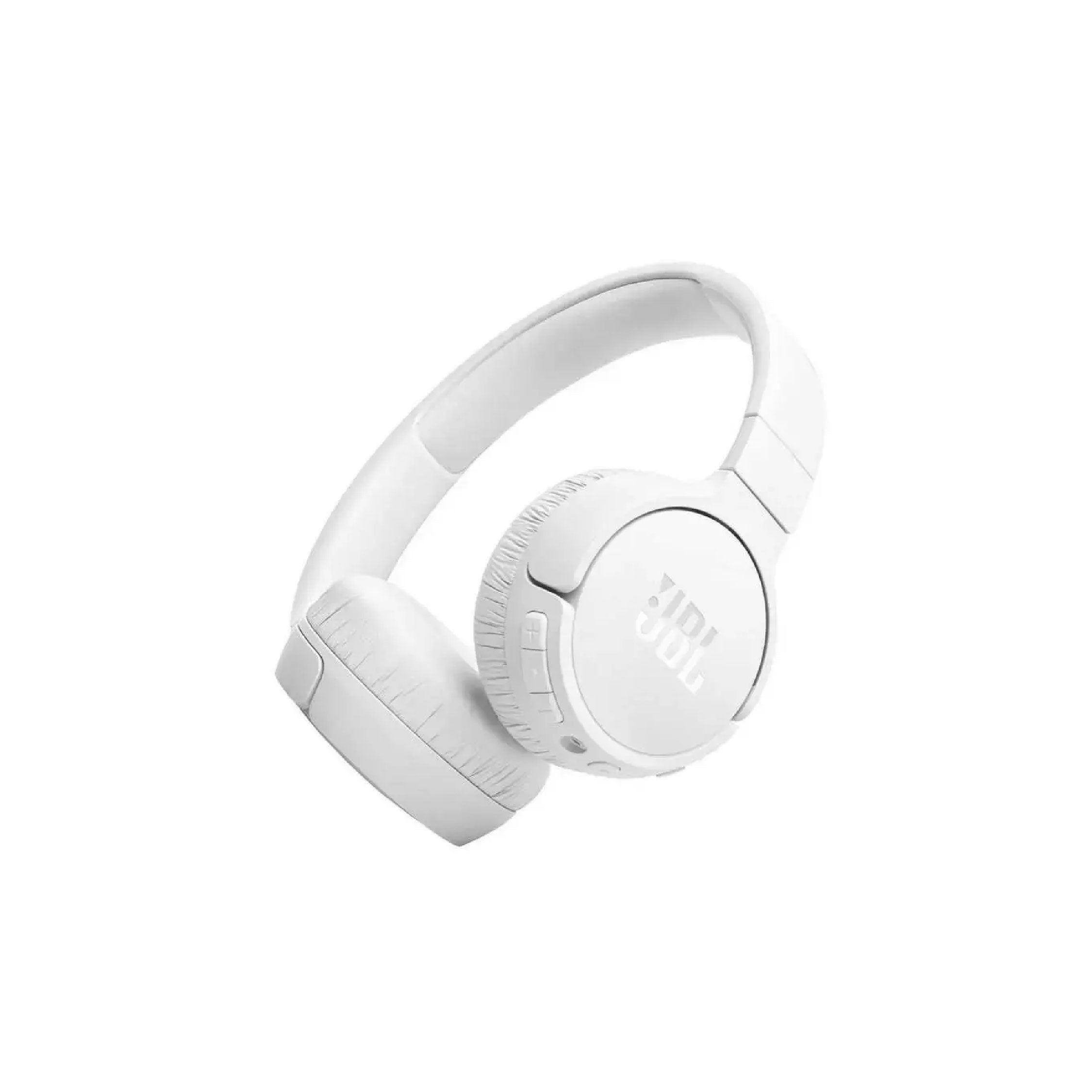 JBL T510 wireless on-ear headphones with mic - White