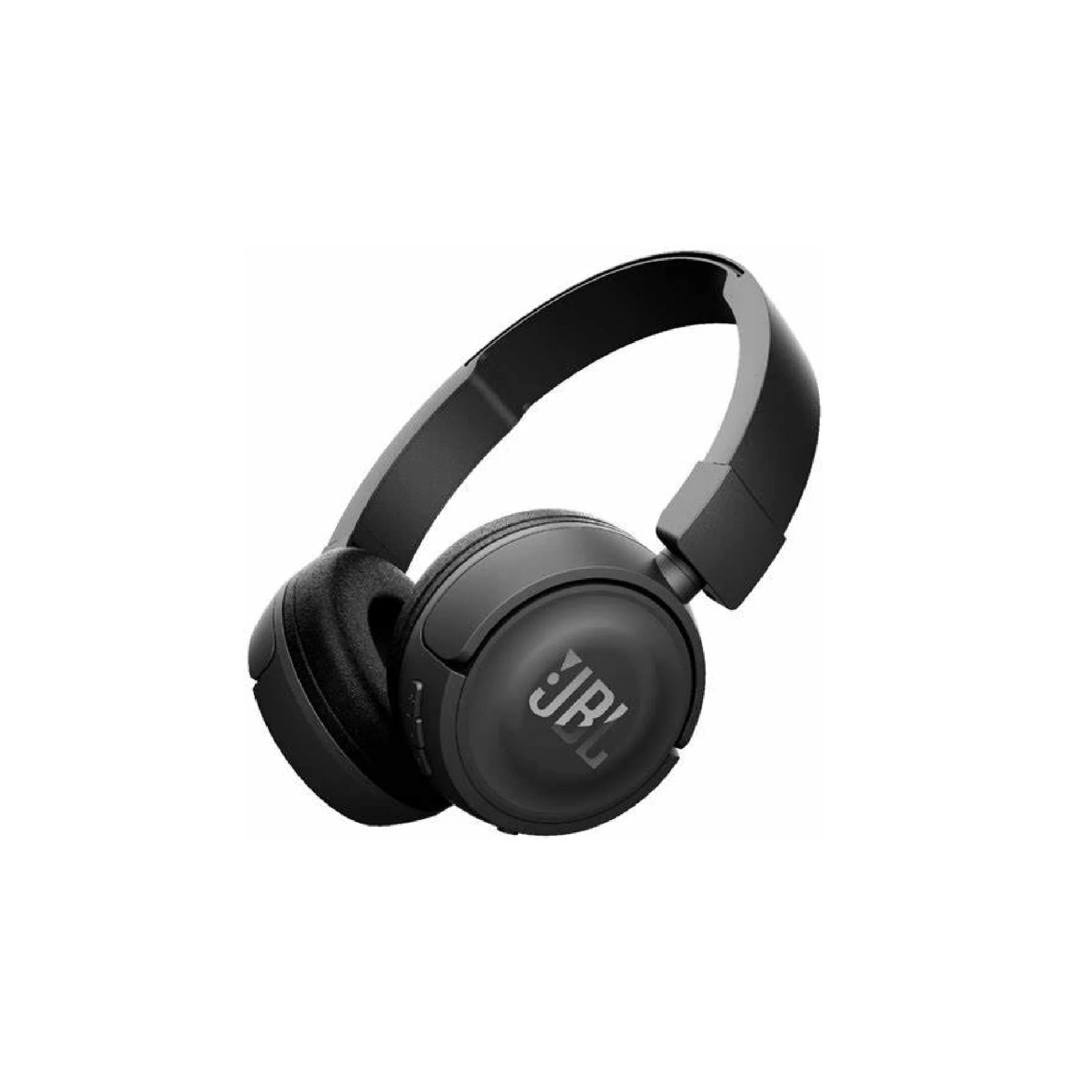 JBL T510 wireless on-ear headphones with mic - Black