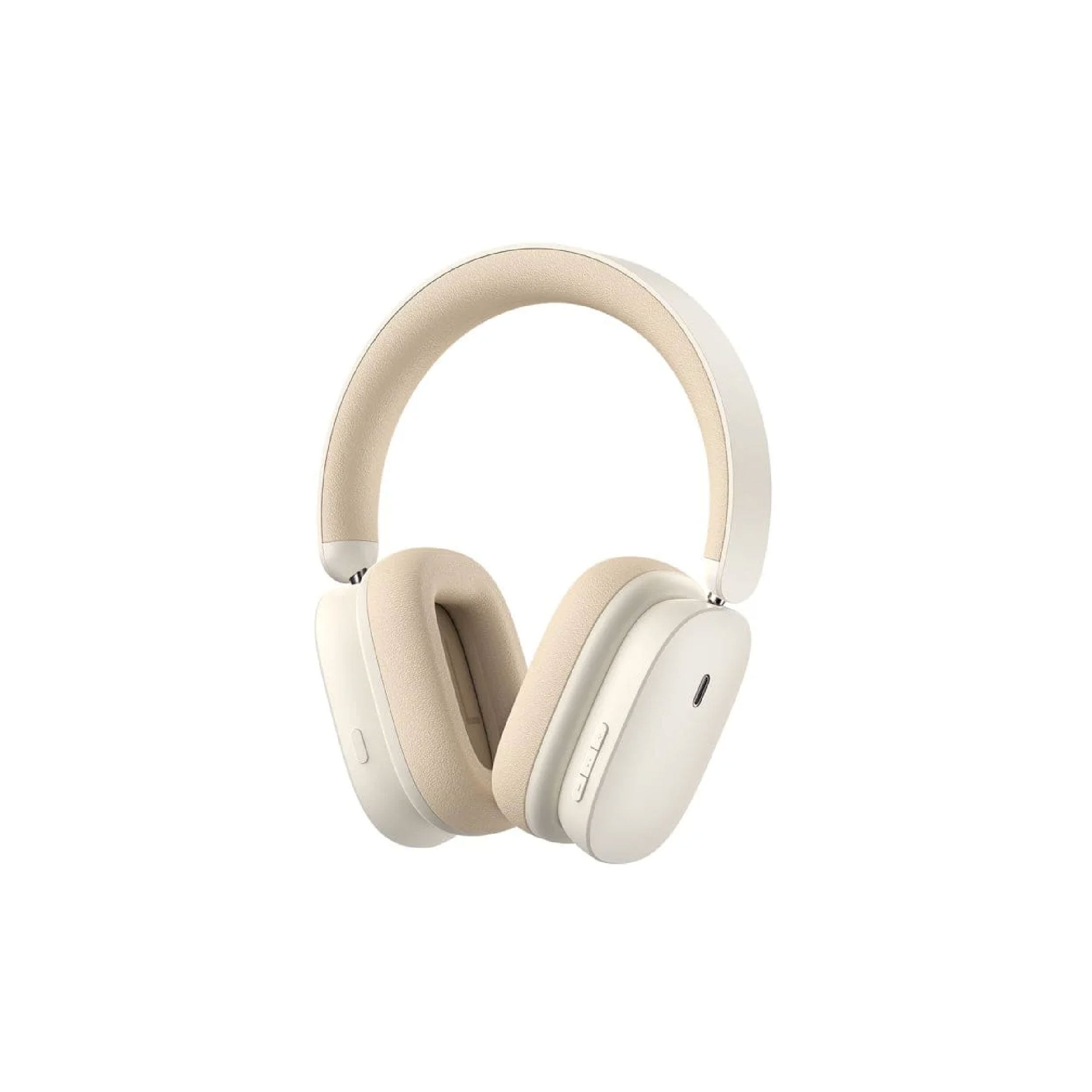 Baseus Bowie H1 Noise-Cancelling Wireless Headphones White